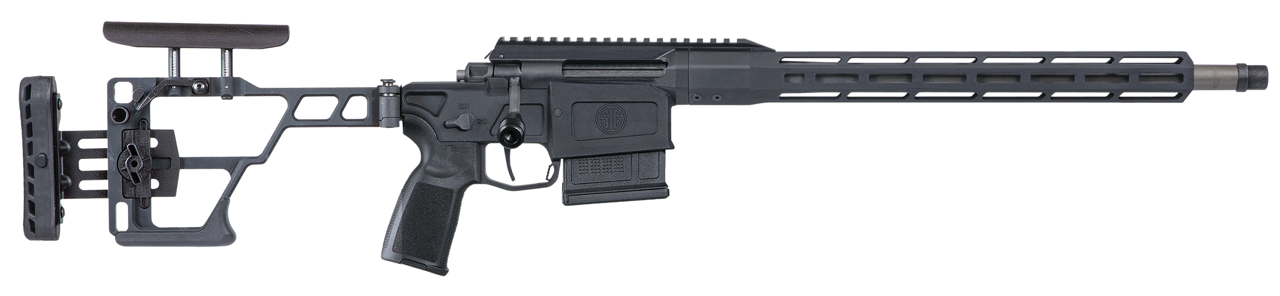 SIG Sauer Cross 6.5 CRDMR Bolt-Action Rifle 18" Black - CROSS-65-18B
