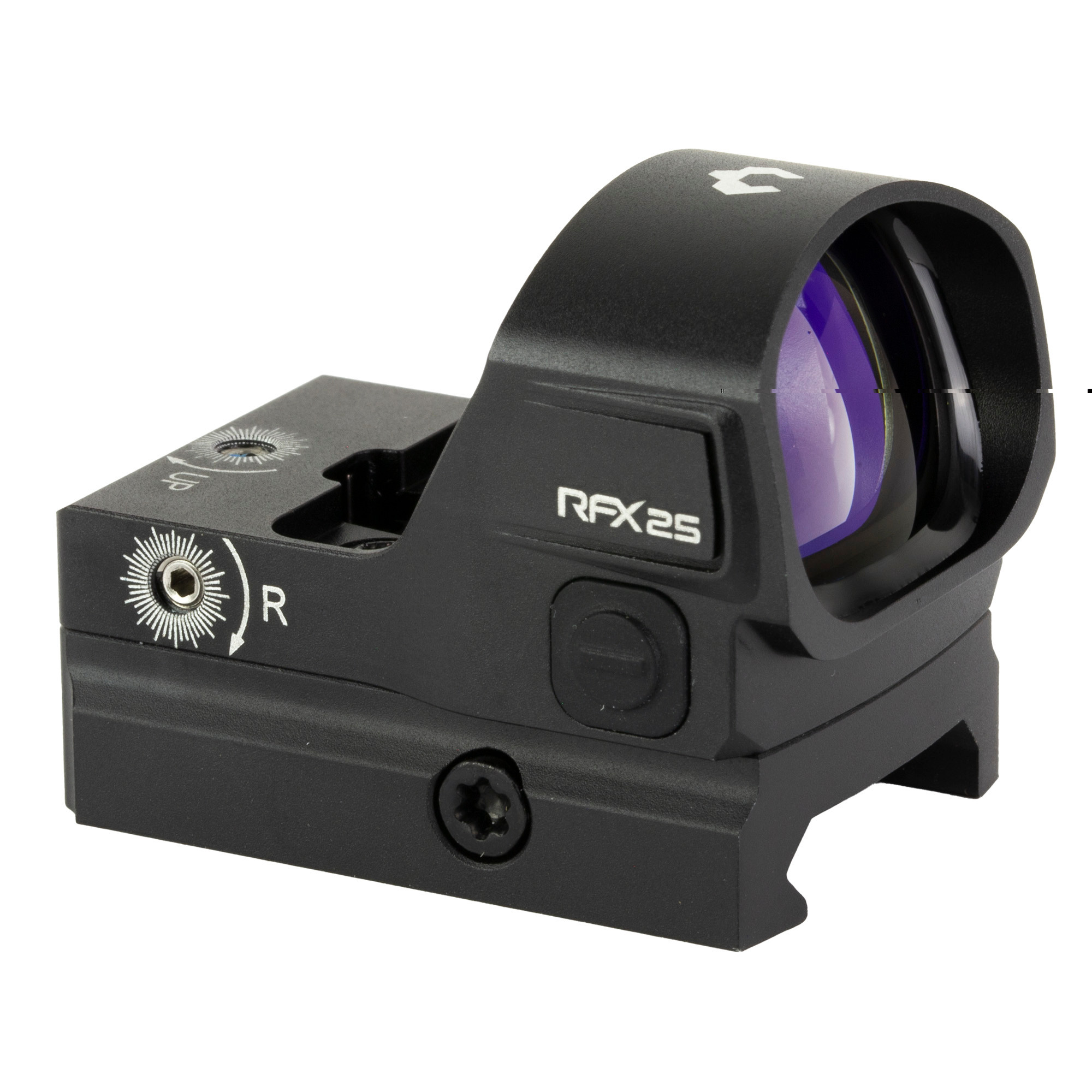 Viridian 9810056 RFX25 Green Dot Reflex Sight Black | 20 x 28mm 3 MOA Green Dot Reticle