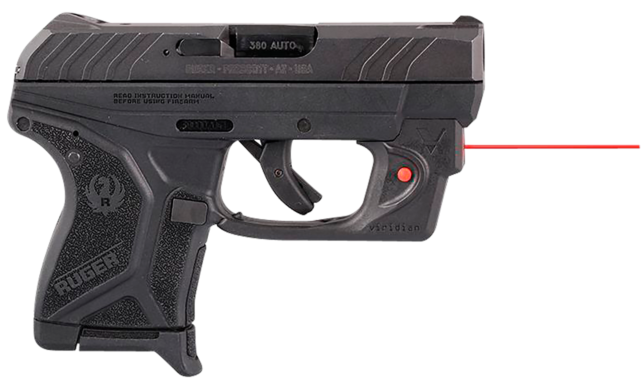 Viridian 9120007 E-SeriesBlack w/Red Laser Fits Ruger LCP II Handgun