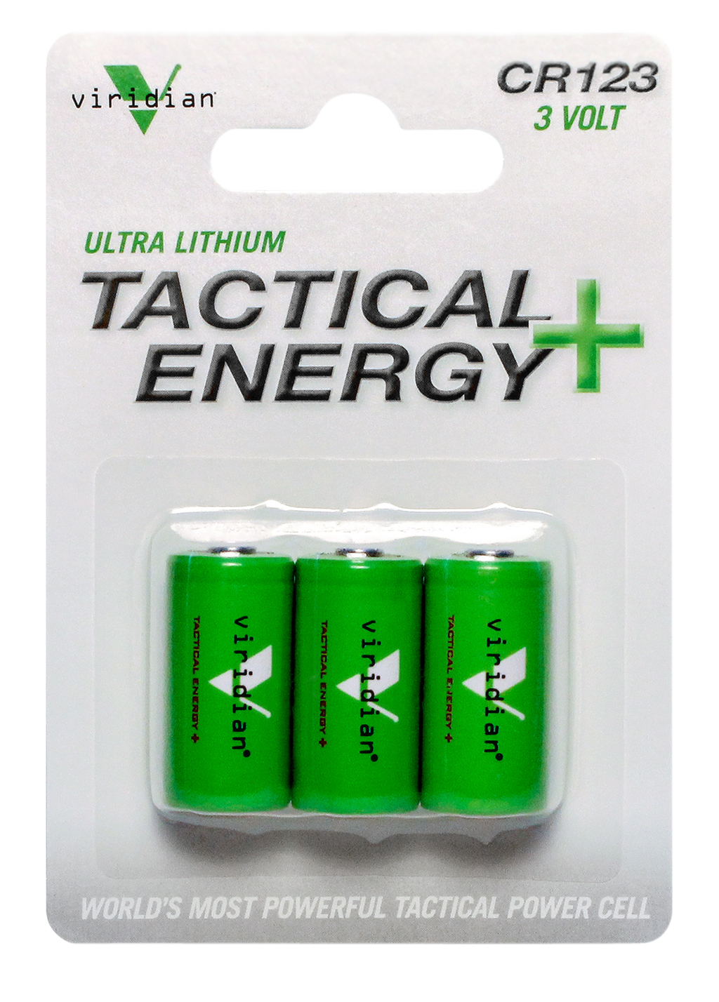 Viridian CR1233 CR123A3V Li-Ion Compatible w/ X Series Gen 2 Models 3 Pack