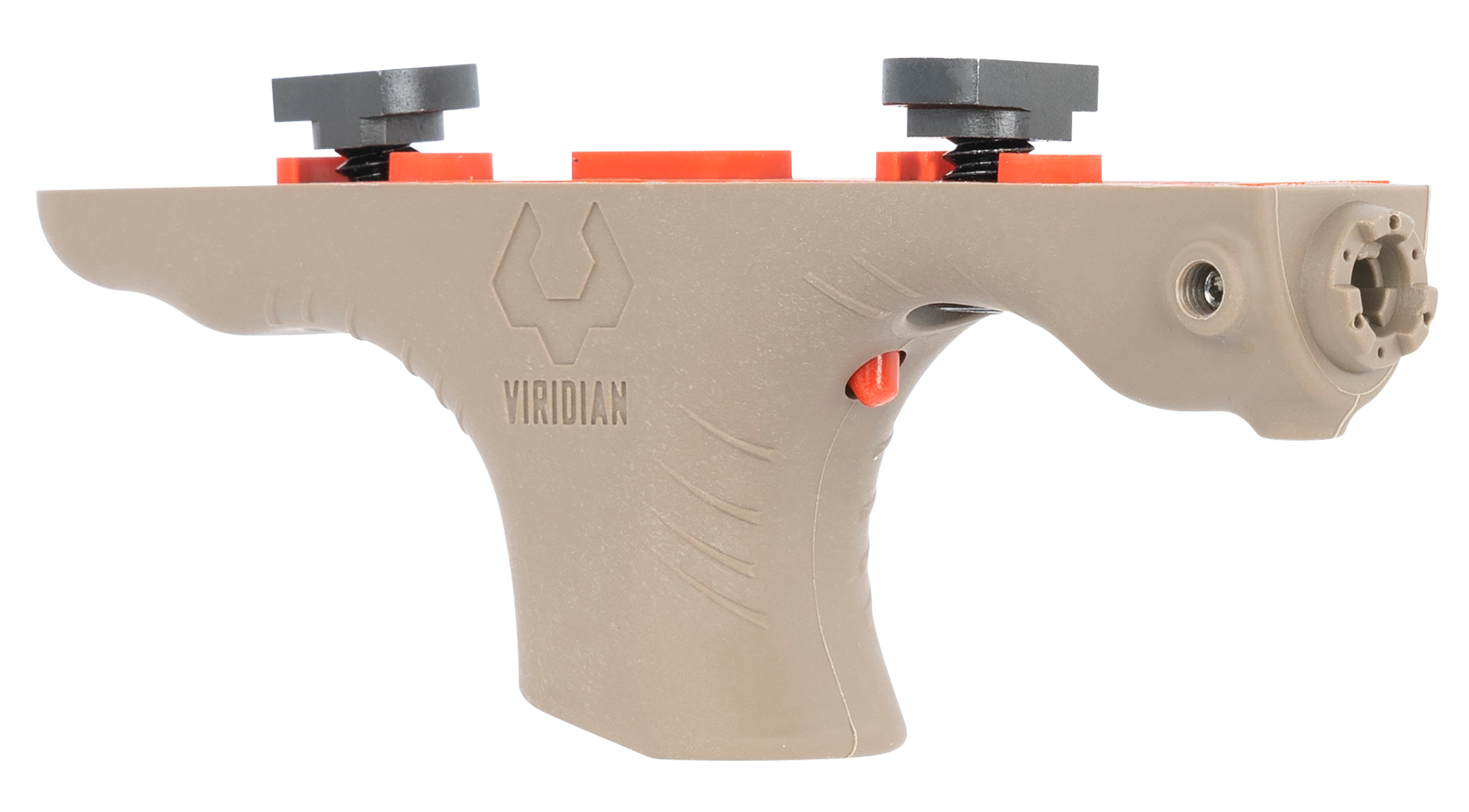 Viridian 9120038 HS1 Hand Stop Laser M-LOK Mounted 5mW Red Laser with 100 yds Day/2 mi Night Range & Flat Dark Earth Finish for AR-Platform
