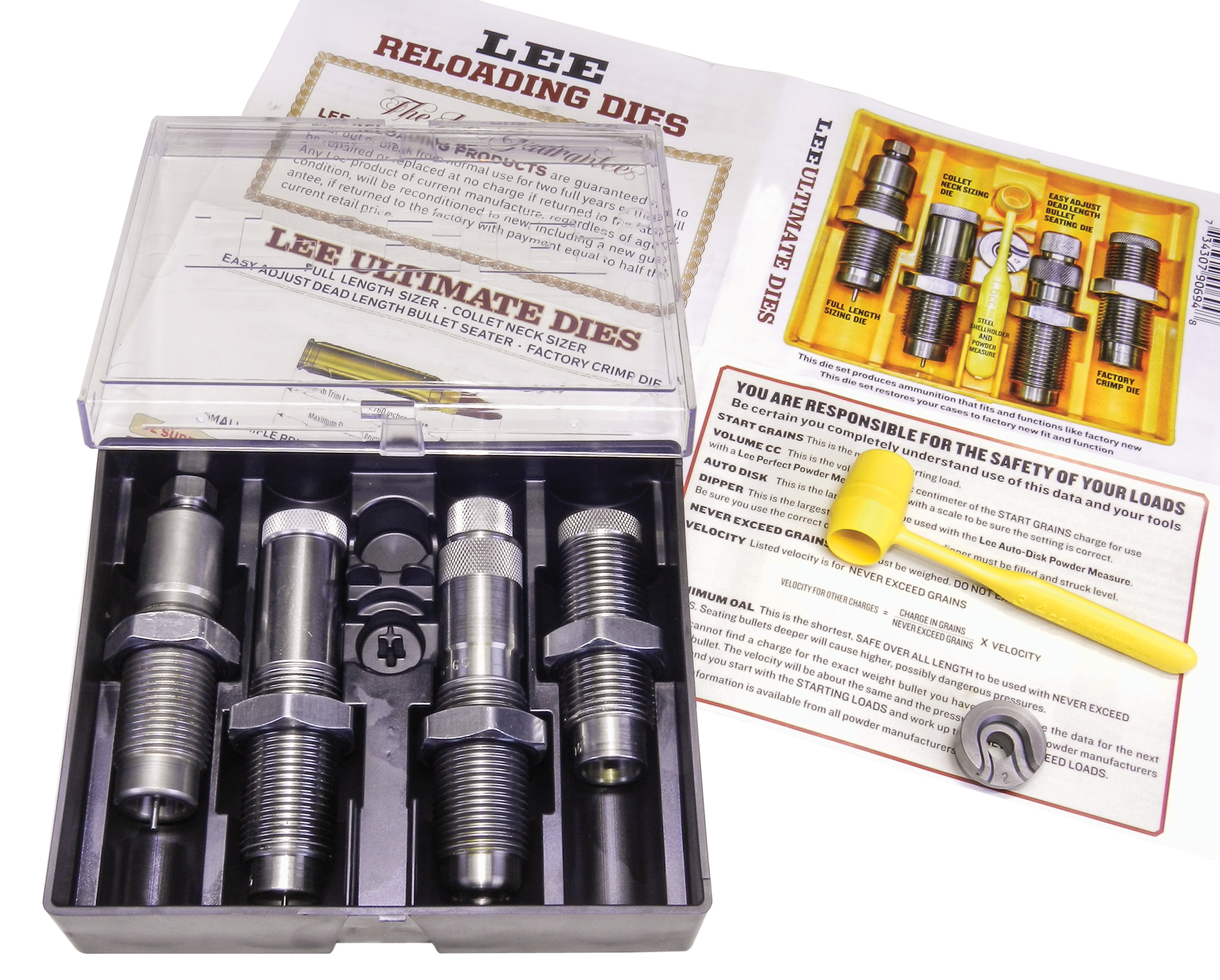 Lee Ultimate Rifle Lee 90739 Ultimate Rfl 4 Die 22-250