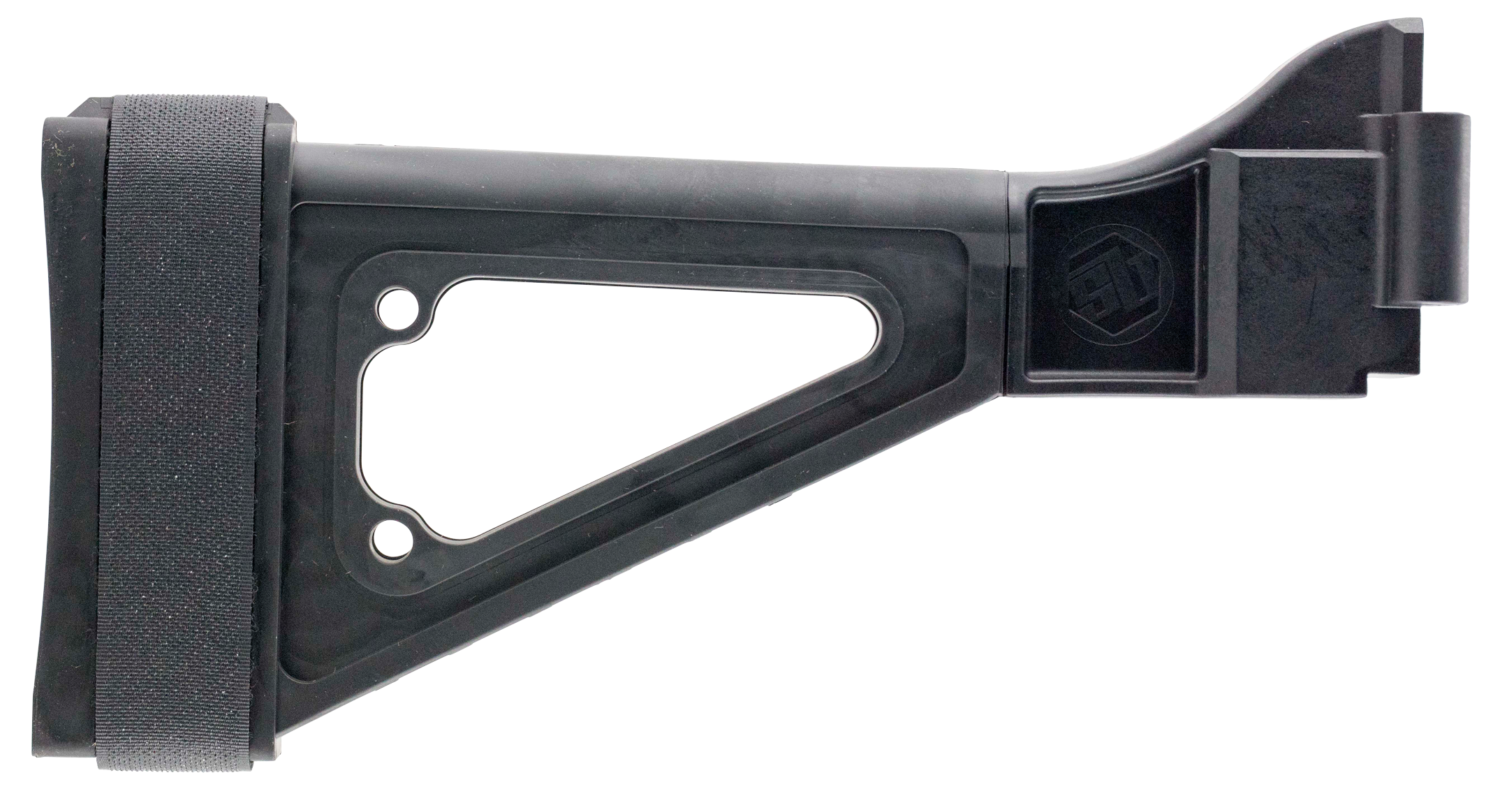 SB TACTICAL SIDE FOLDING BRACE BLK FITS B&T APC