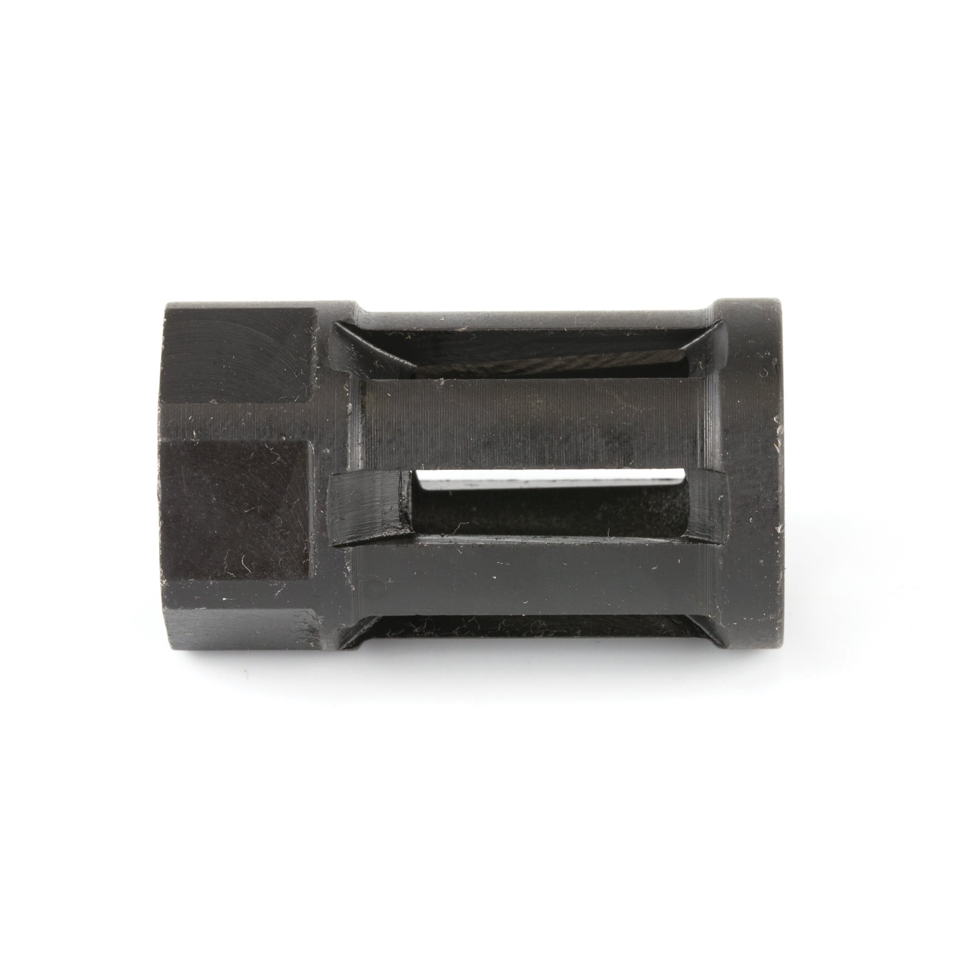 Lone Wolf Distributors Flash Hider Black Oxide Finish Fits 1/2x28 9mm Barrels LWD-FH9