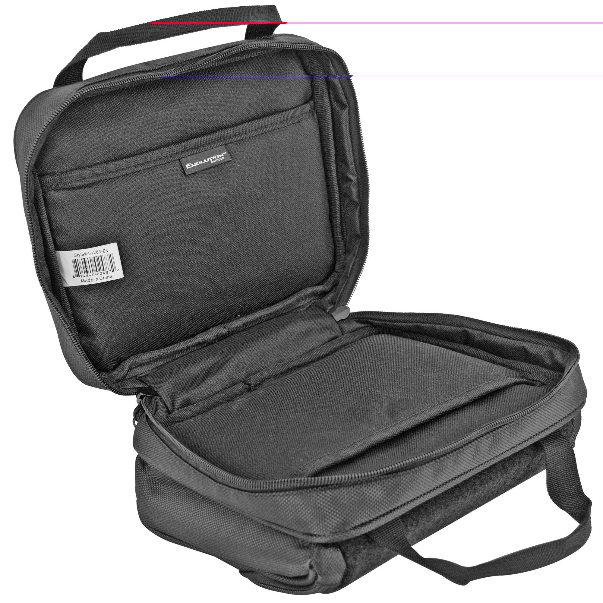 Evolution Outdoor Tactical 1680 Series Tactical Double Pistol Case 51283-EV