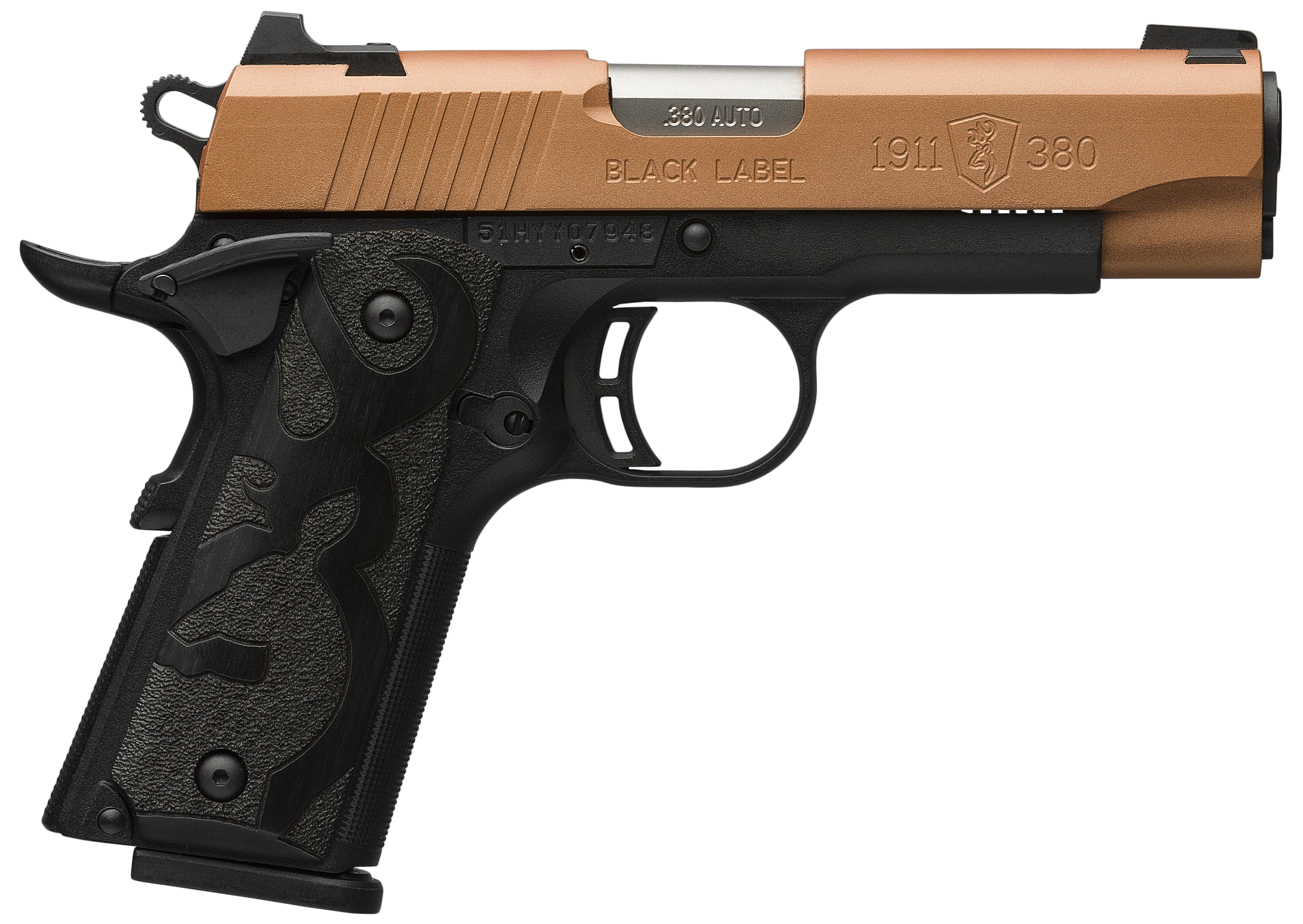Browning 1911-380 Brn 051993492 1911-380 Bl Cmp 3dt 380 3.63 Nlght
