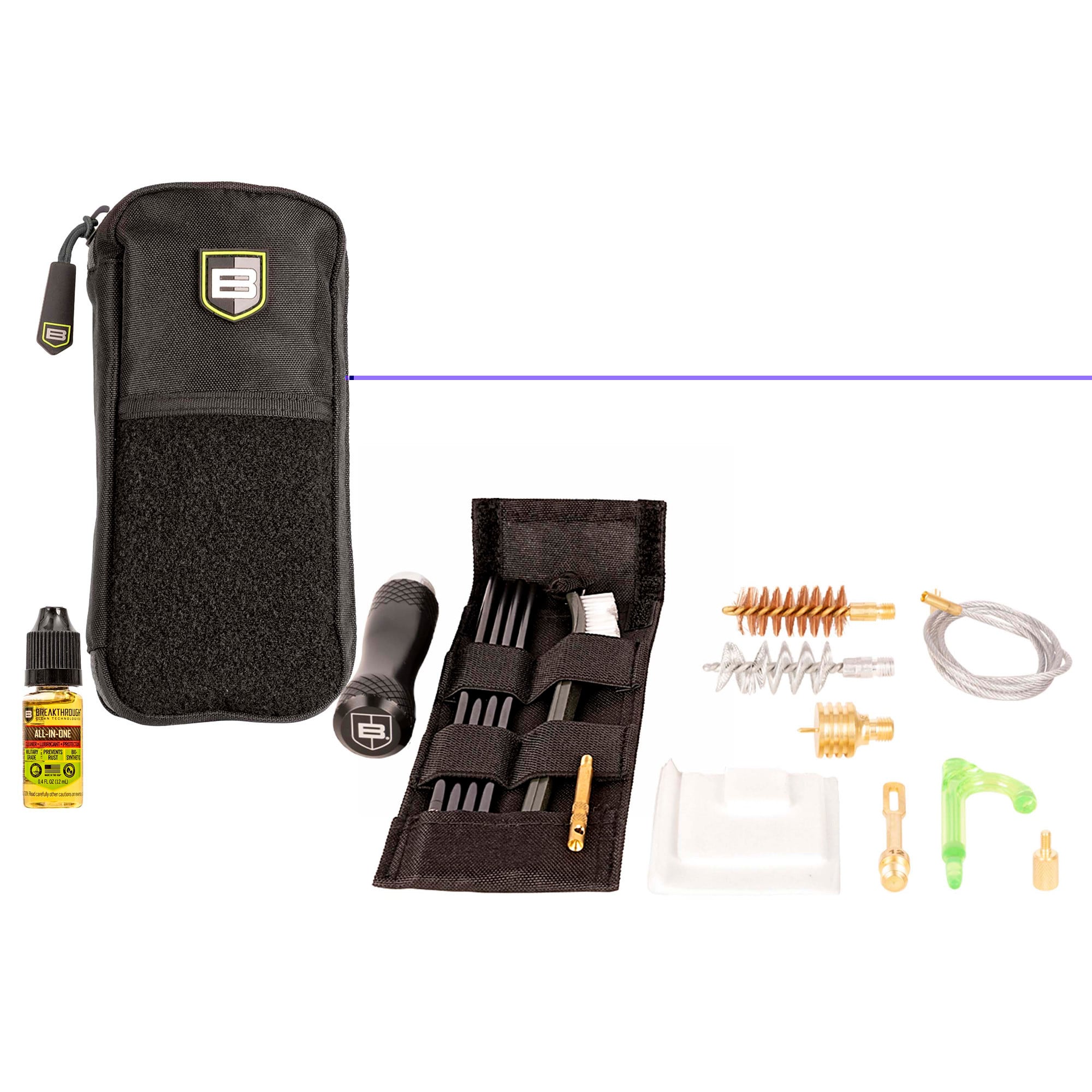 Breakthrough Clean Bt-mpk-12 Badge 12g Rod/pull Thru Kit