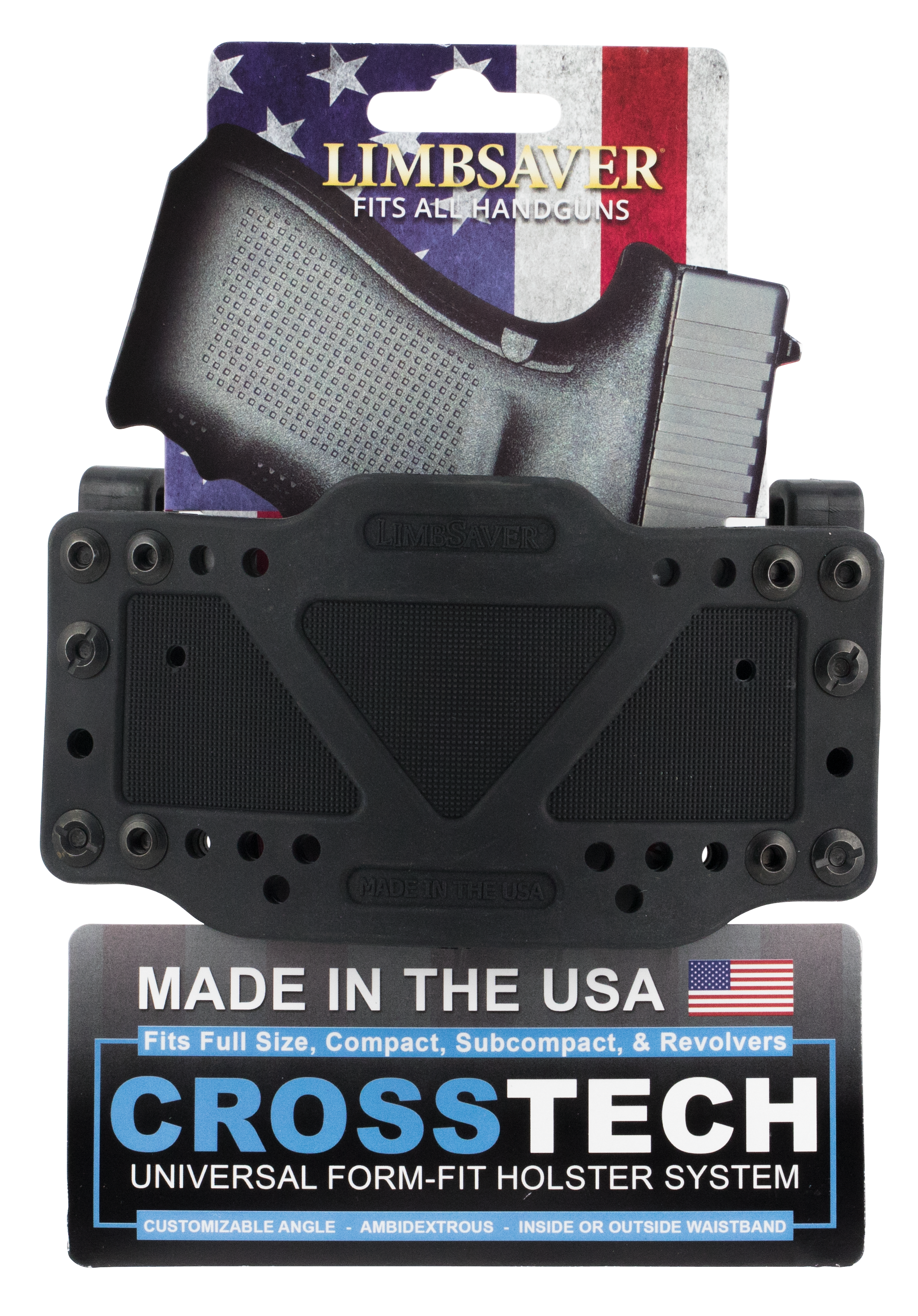 Limbsaver Crosstech Limb 12501 Cross Tech Hlstr Clip-on-black
