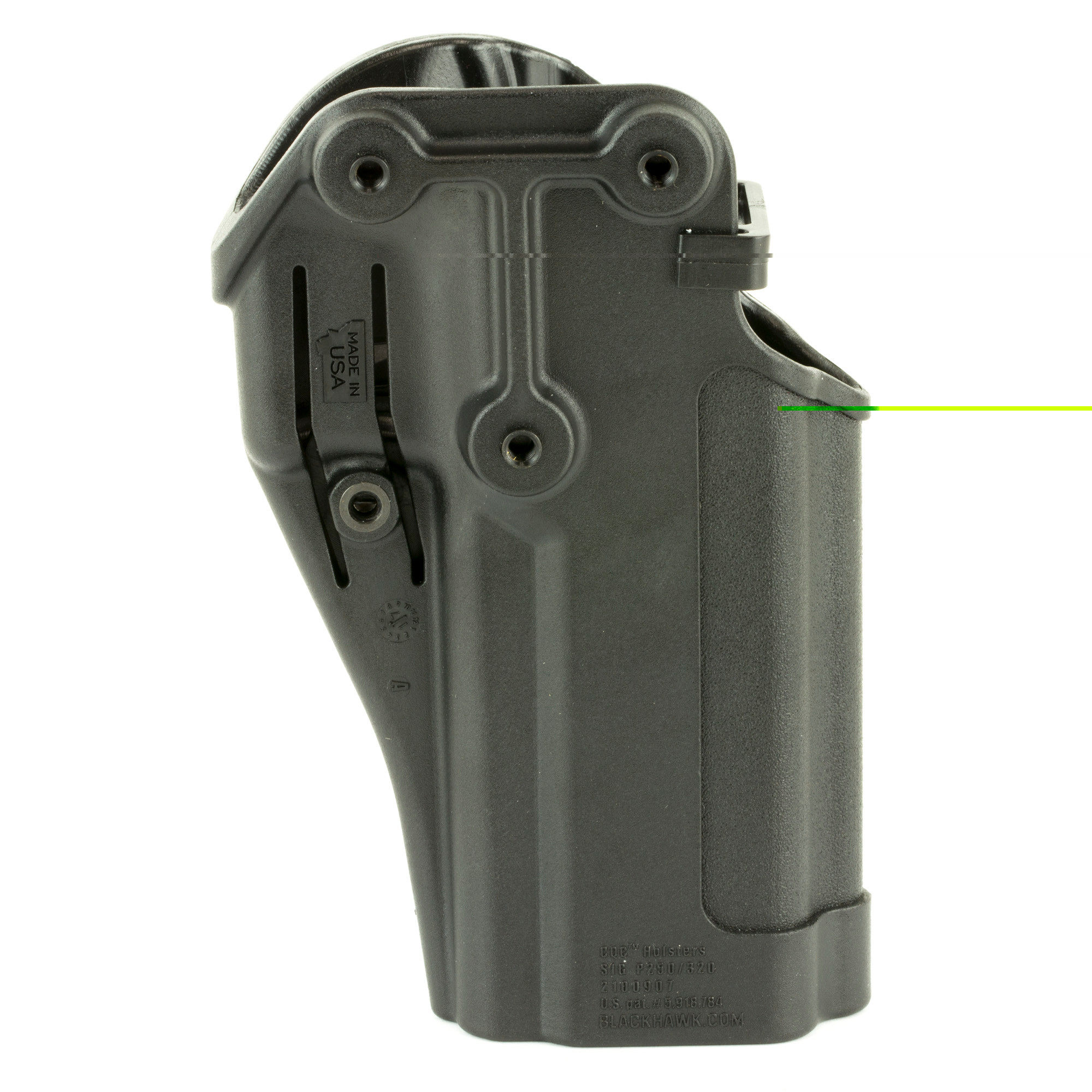 BLACKHAWK CQC SERPA Holster w/ Belt & Paddle Attachment 410561BK-L
