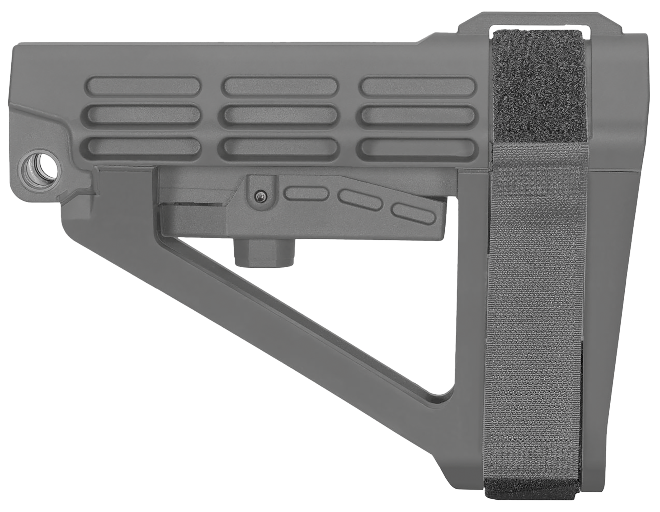 SB Tactical SBA4X-03M-SB SBA4 Synthetic Stealth Gray 5-Position Adjustable for AR-Platform