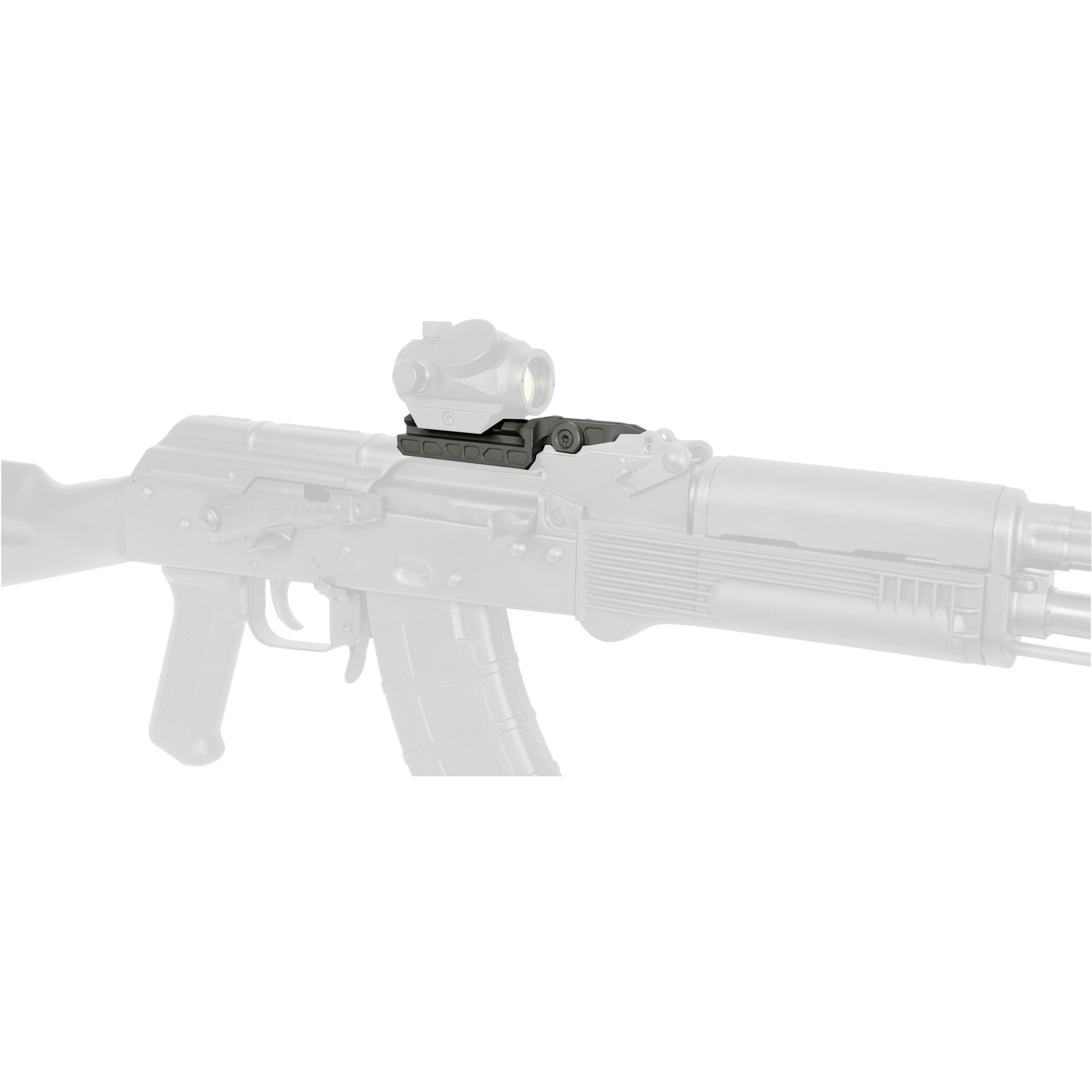 Mi Alpha Mini Dot Mount Picatinny Black