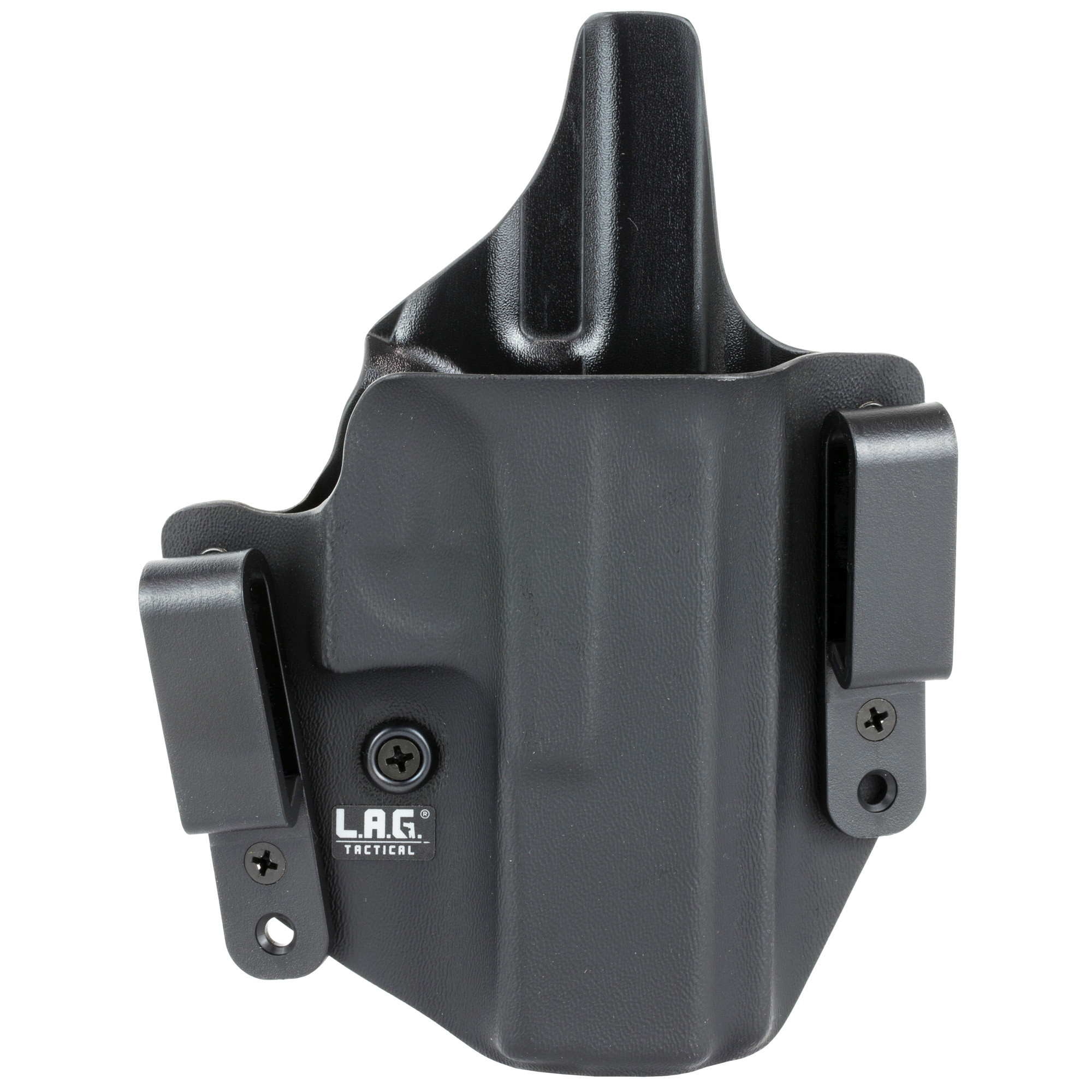 LAG TACTICAL INC 1013 Defender Inside-Outisde-The-Waistband Holster Glock 17 22 31 Kydex Black