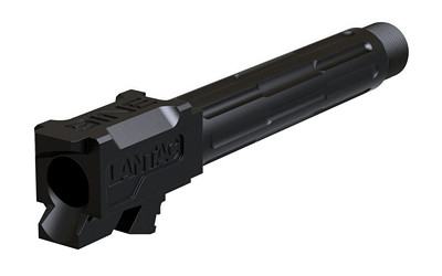 Lantac 01GBG19NTHBL 9INE Glock 19 9mm Luger 4.01 Black Fluted in.