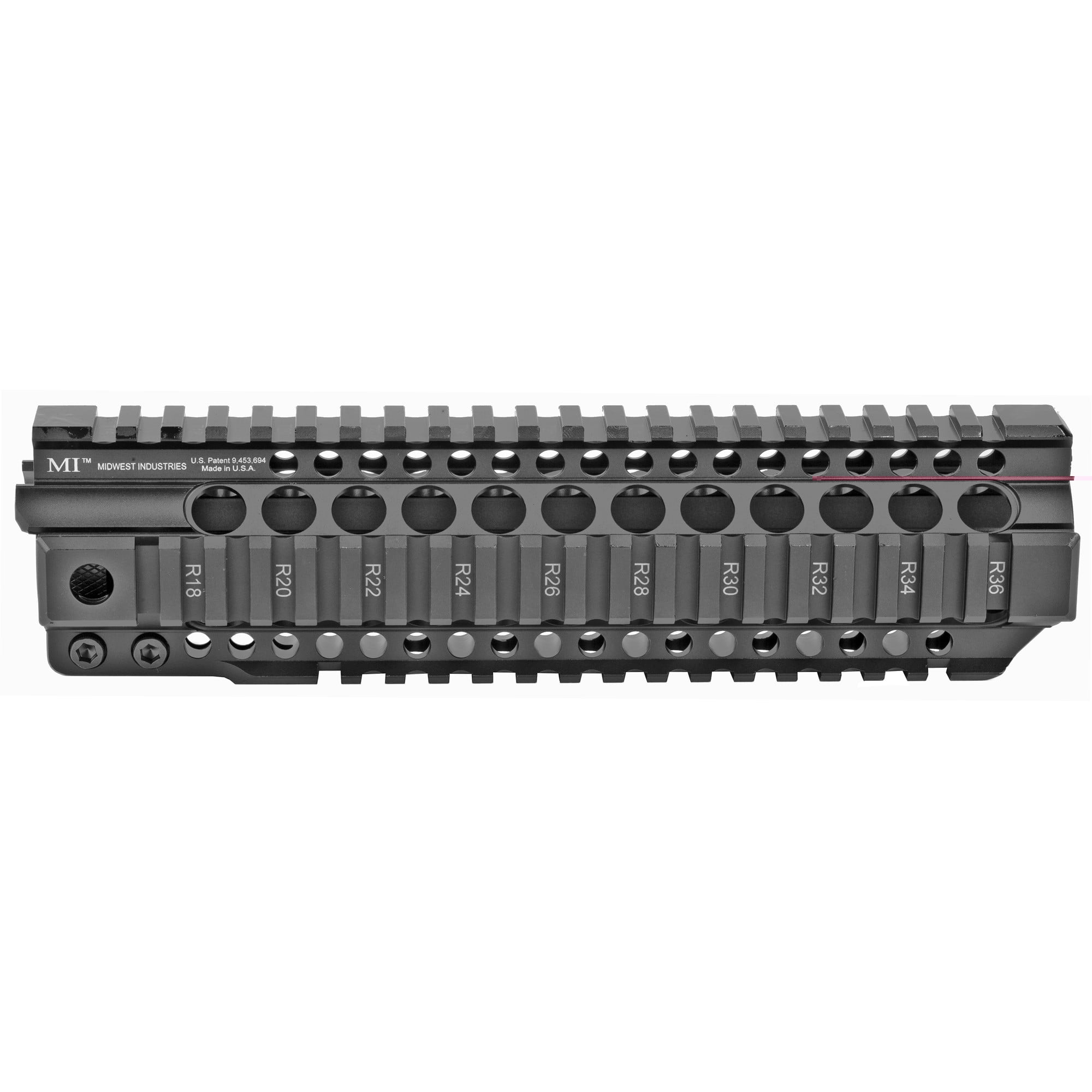 Midwest Industries Combat Rail T-Series Free Float HandGuard 9.25" Length MI-CRT9.25