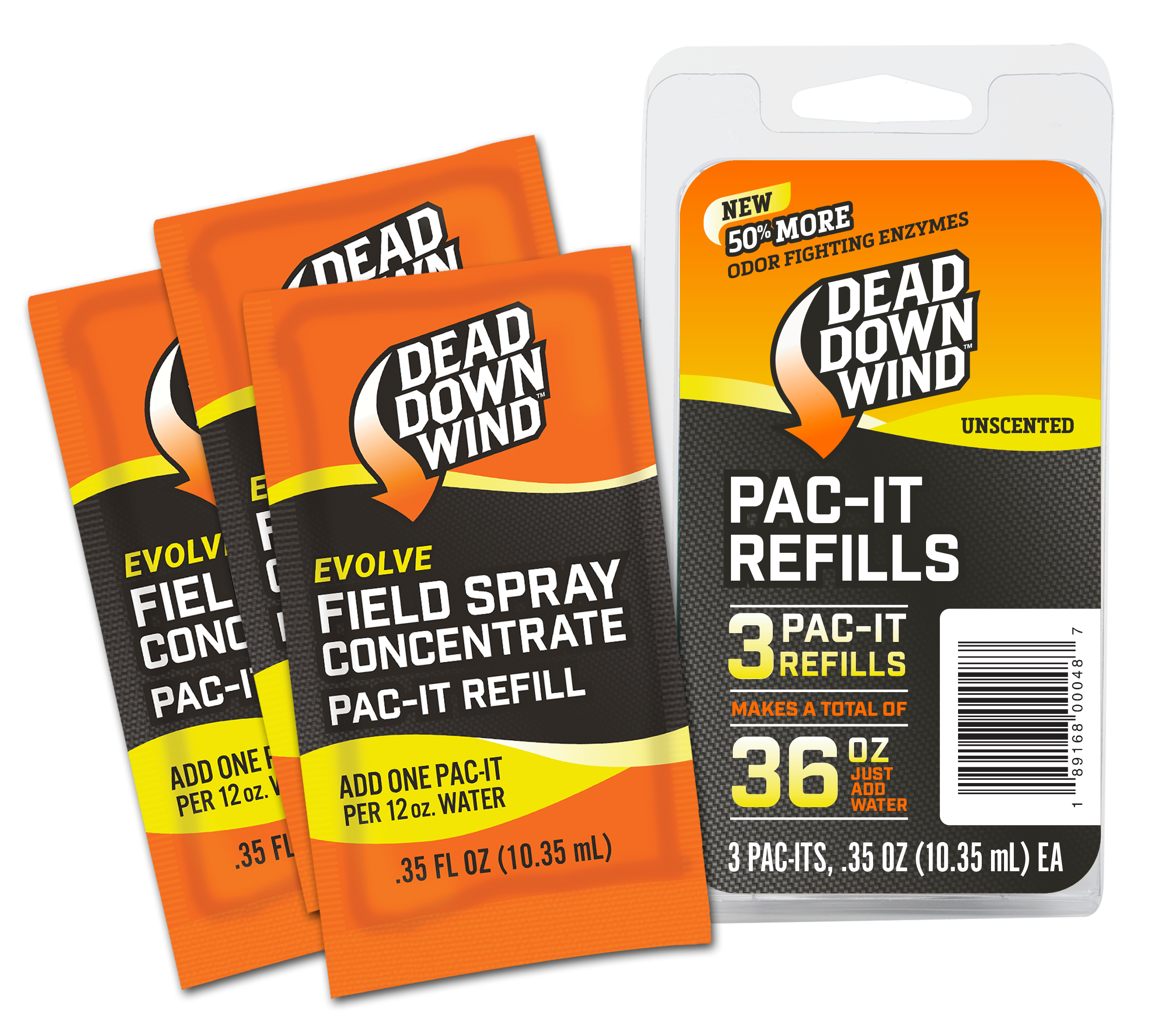 Dead Down Wind Evolve Field Spray Ddw 1310 Pac-it Refills Field Spry(36 Oz Eq)