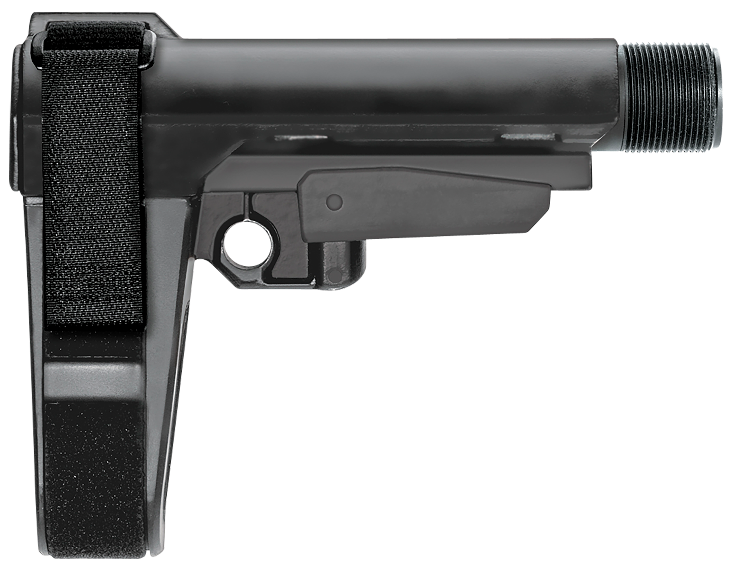 SB Tactical SBA3X-01-SB SBA3 Synthetic Black 5-Position Adjustable for AR-Platform