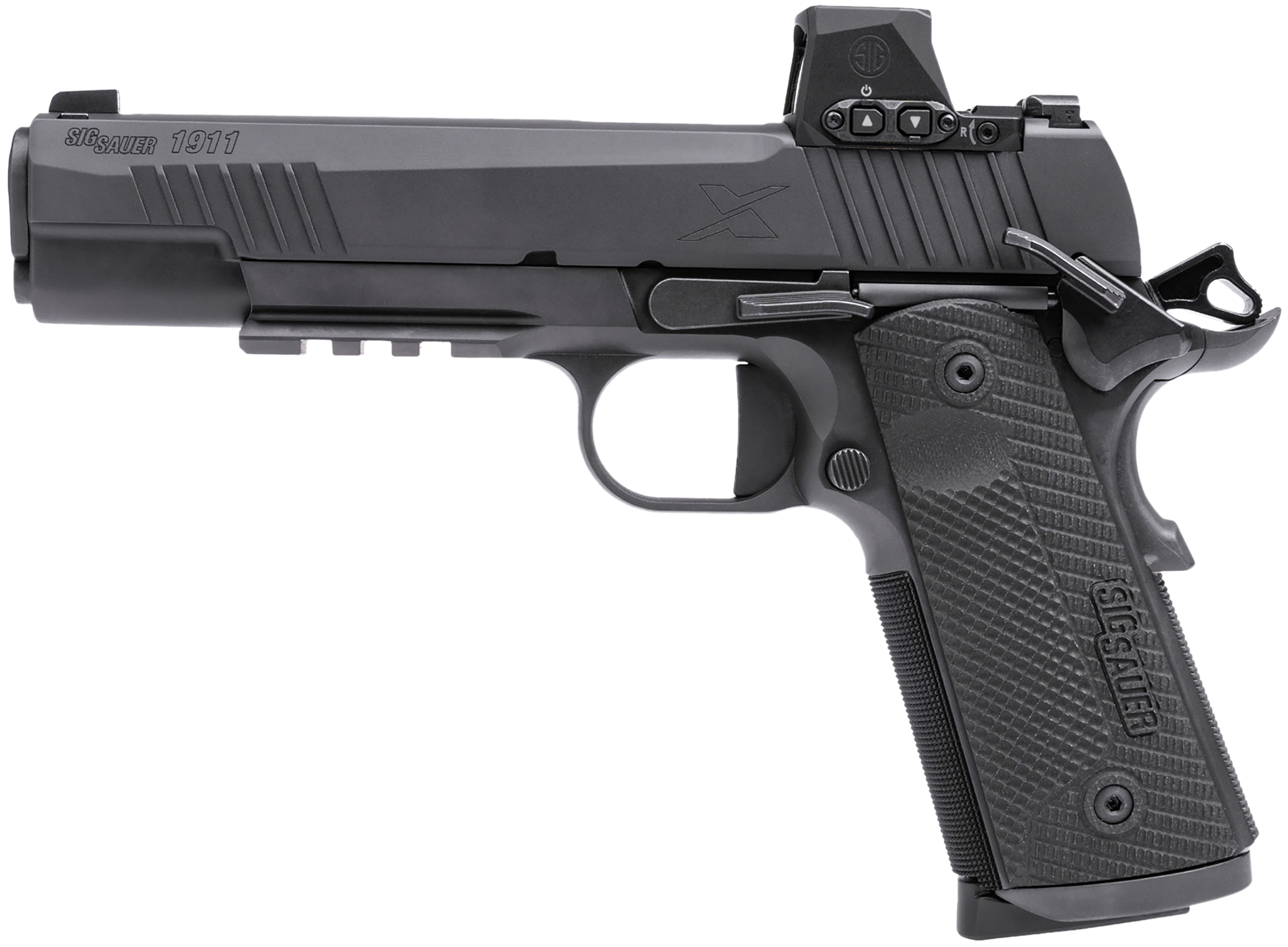 Sig Sauer 1911 Sig 1911xr45bxr3rxx 1911x 45 8r 5 W/romeox Blk