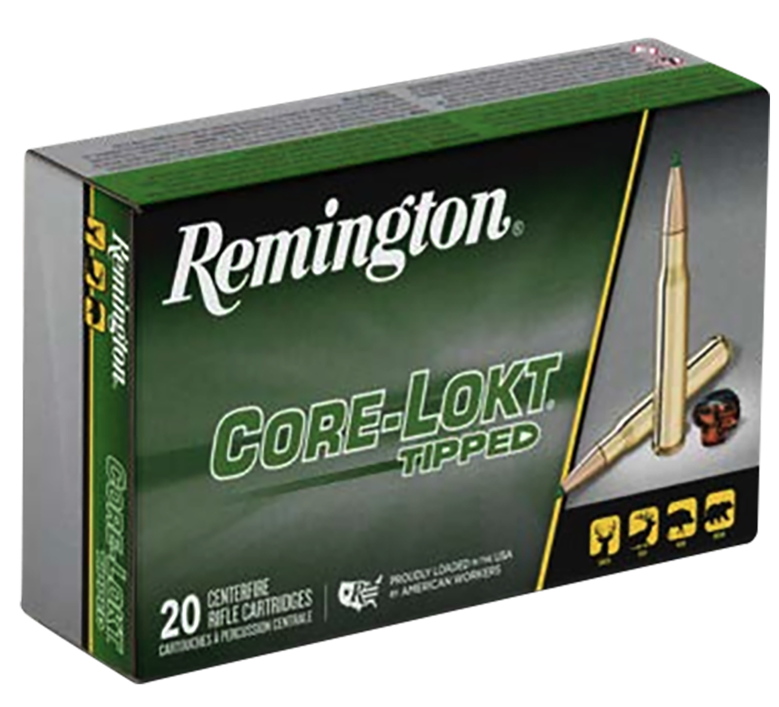 Remington Ammunition Rem R20039 7mm08 140 Cl Tip 20/10