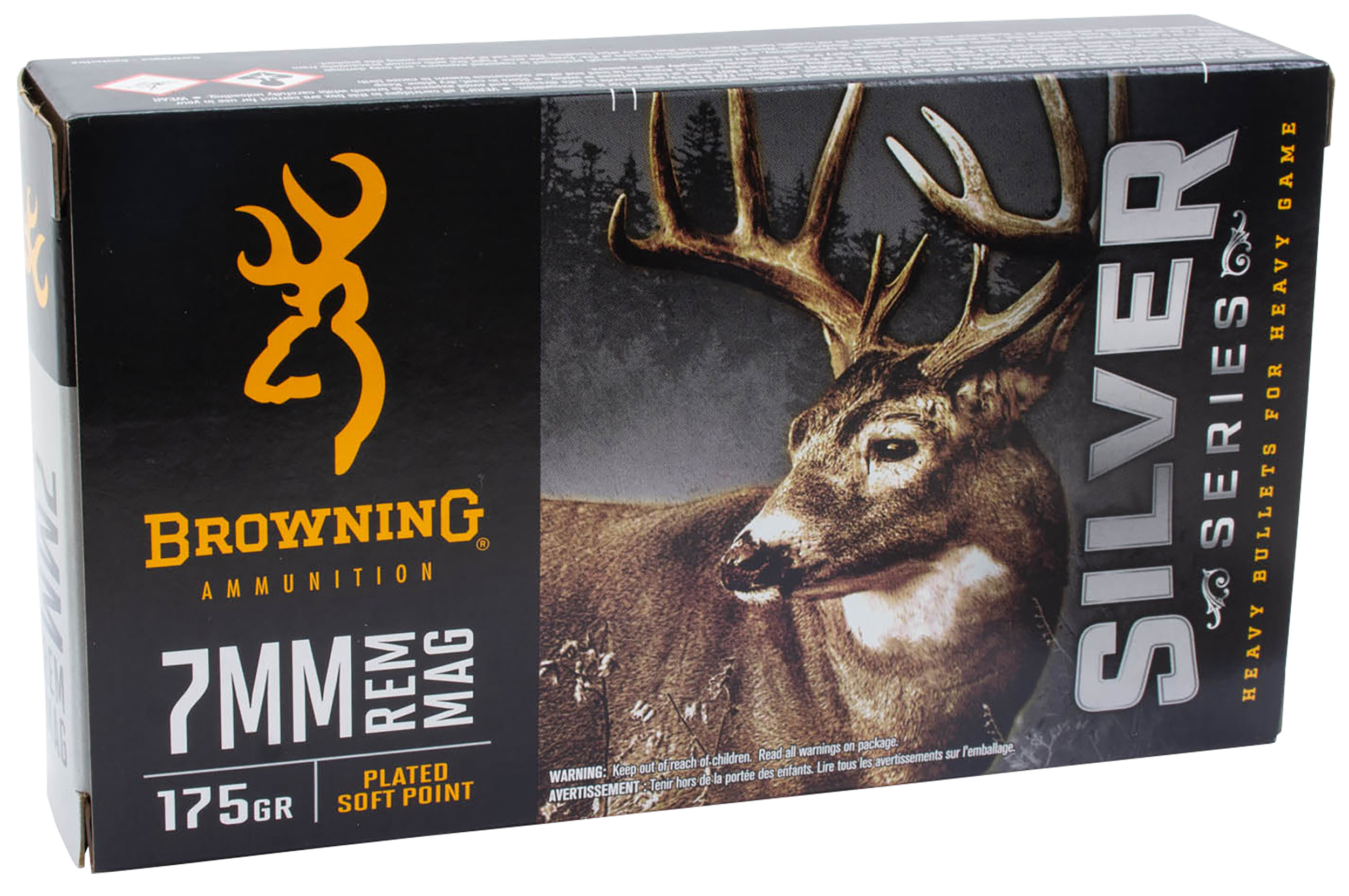 Browning Ammo Brna B192600071 7mmmg Silv Sp 175gr 20/10