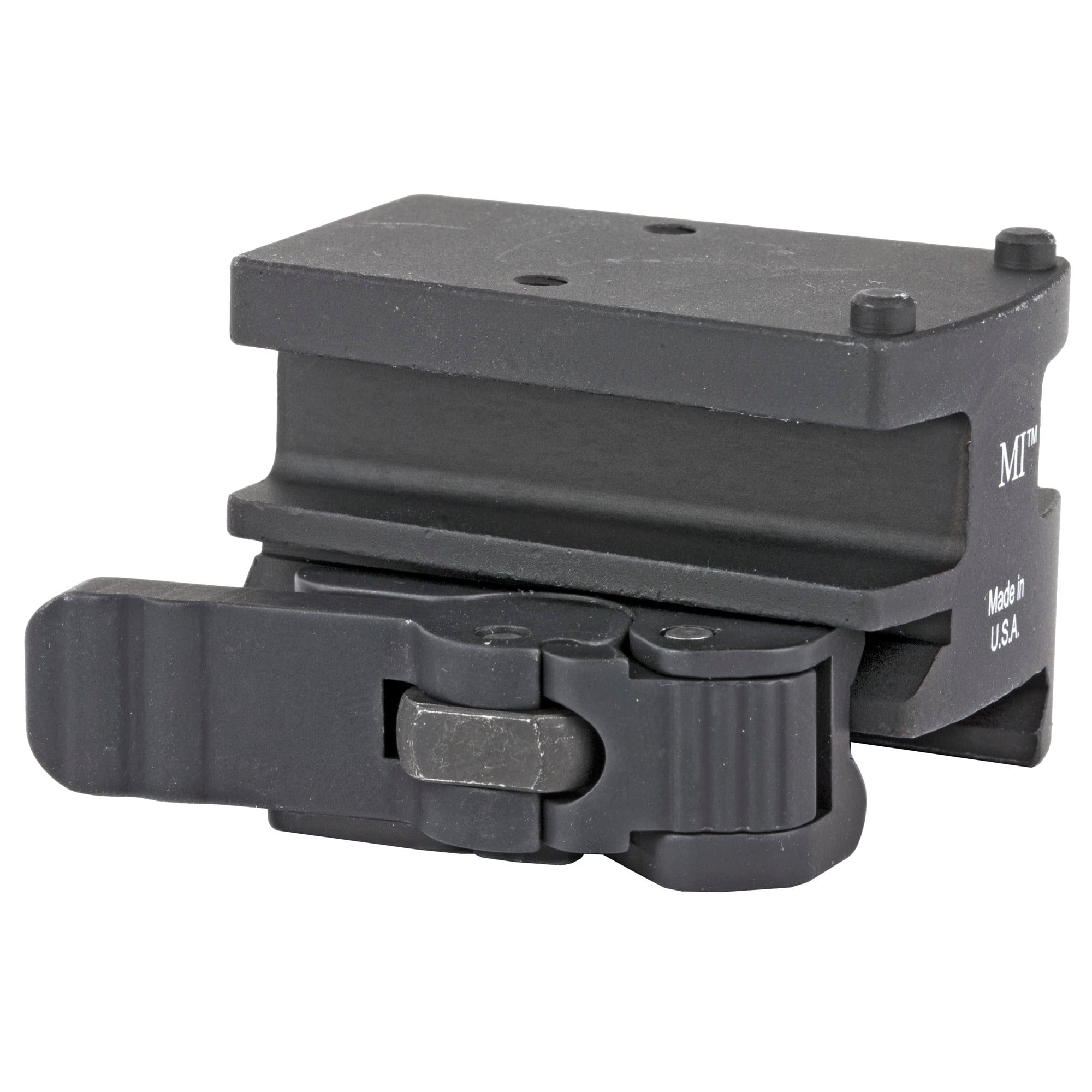 Midwest Industries QD Mount Fits Trijicon RMR Black Finish MI-QDRMR-1/3