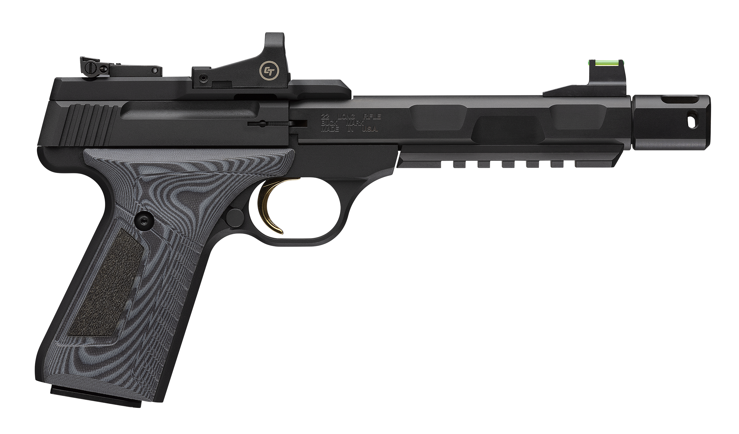 Browning Buck Mark Brn 051596490 Bm Cntr Pro Cmps Rd 22 5.9 Gryblk