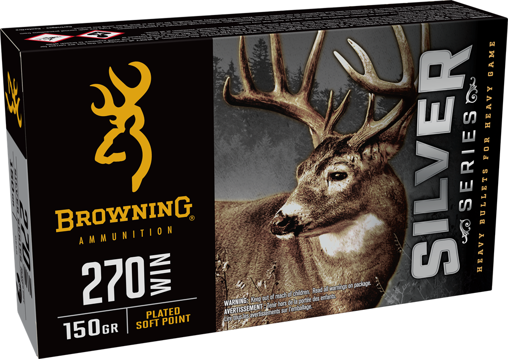 Browning Ammo Brna B192602701 270 Silver Sp 150gr 20/10