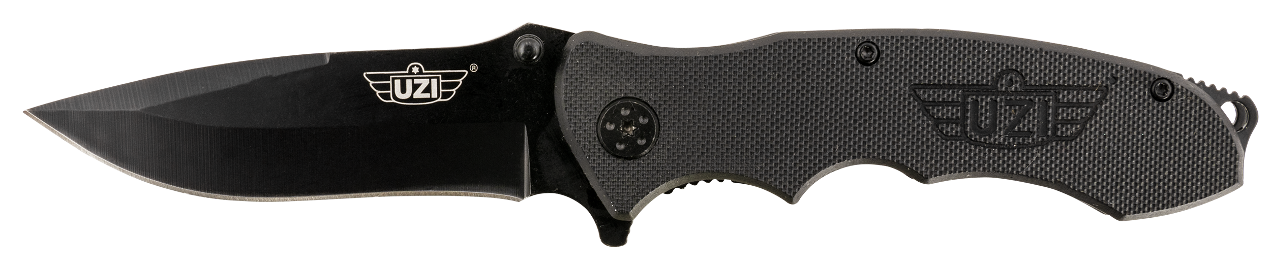 Uzi Accessories Uzi Camp Uzkfdr006 Uzi Responder Vi Knife Blk