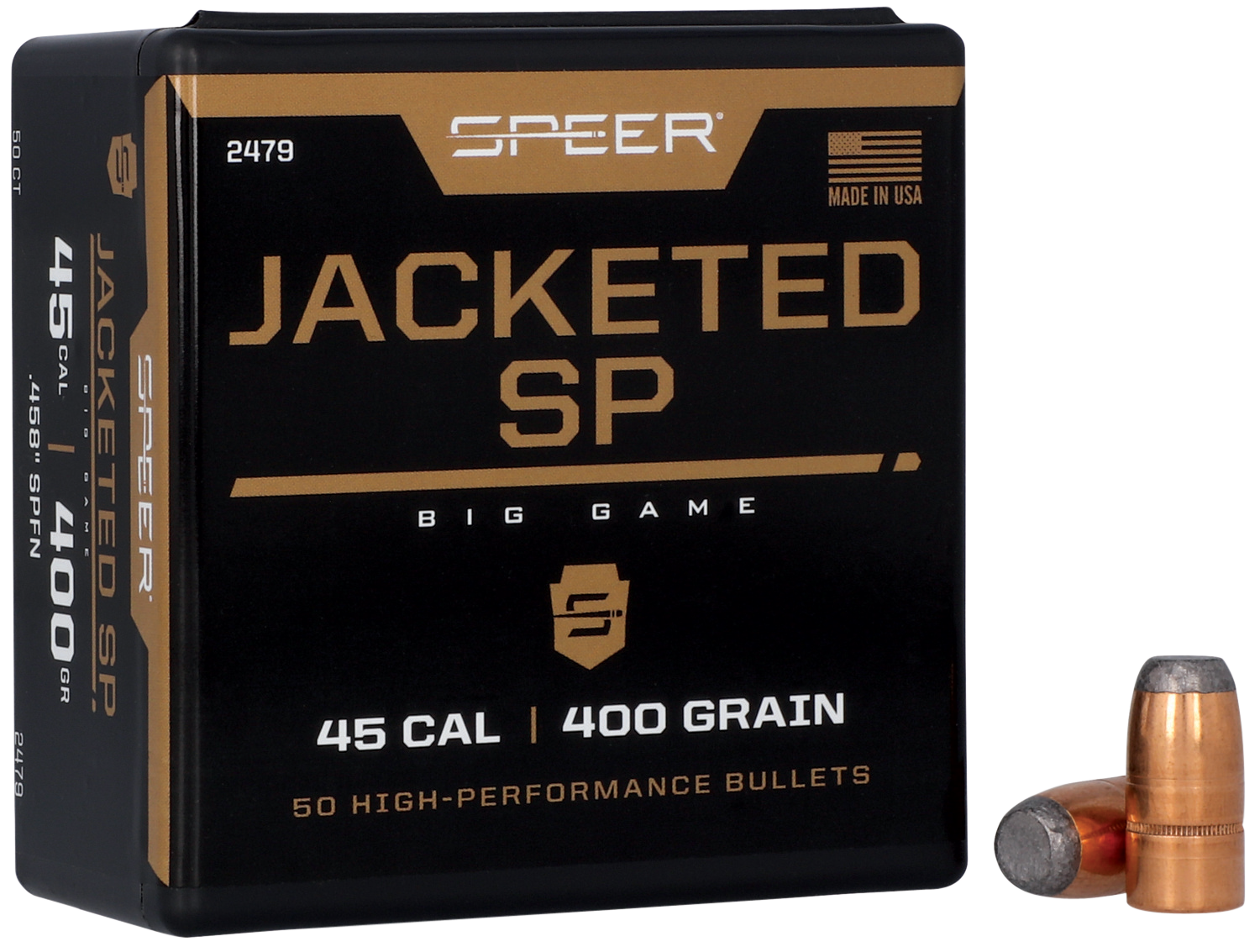 Speer Ammo Hot-cor Speer 2479 Bull .458 400 Fn 50/5