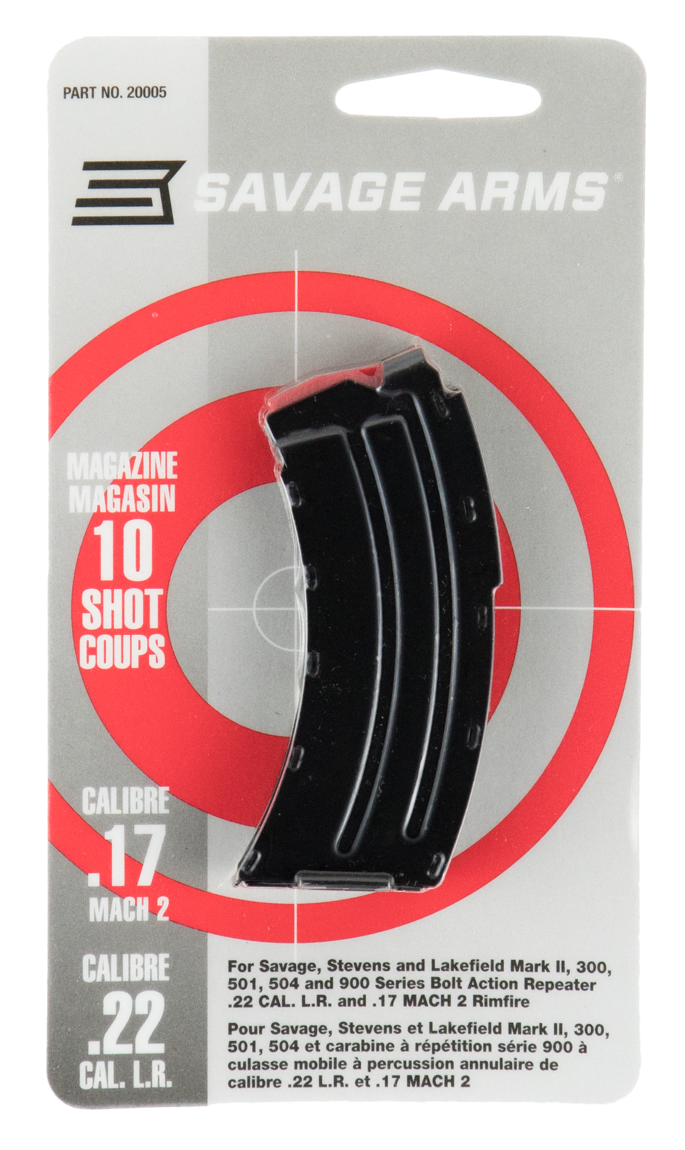Savage Mkii Sav 20005 Mag 22lr Mkii Bl 10rd