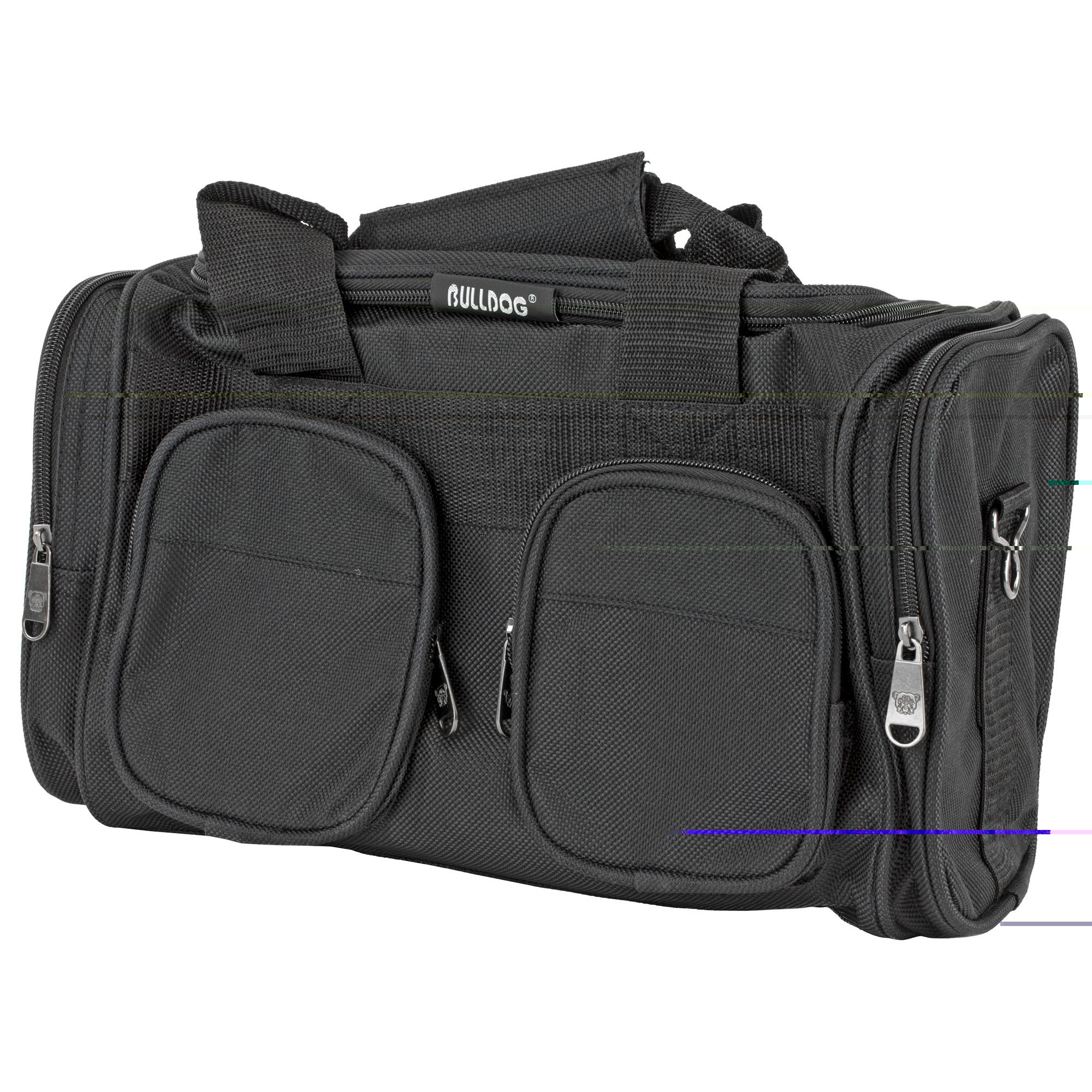 Bulldog Standard Range Bag Black W/ Shoulder Strap