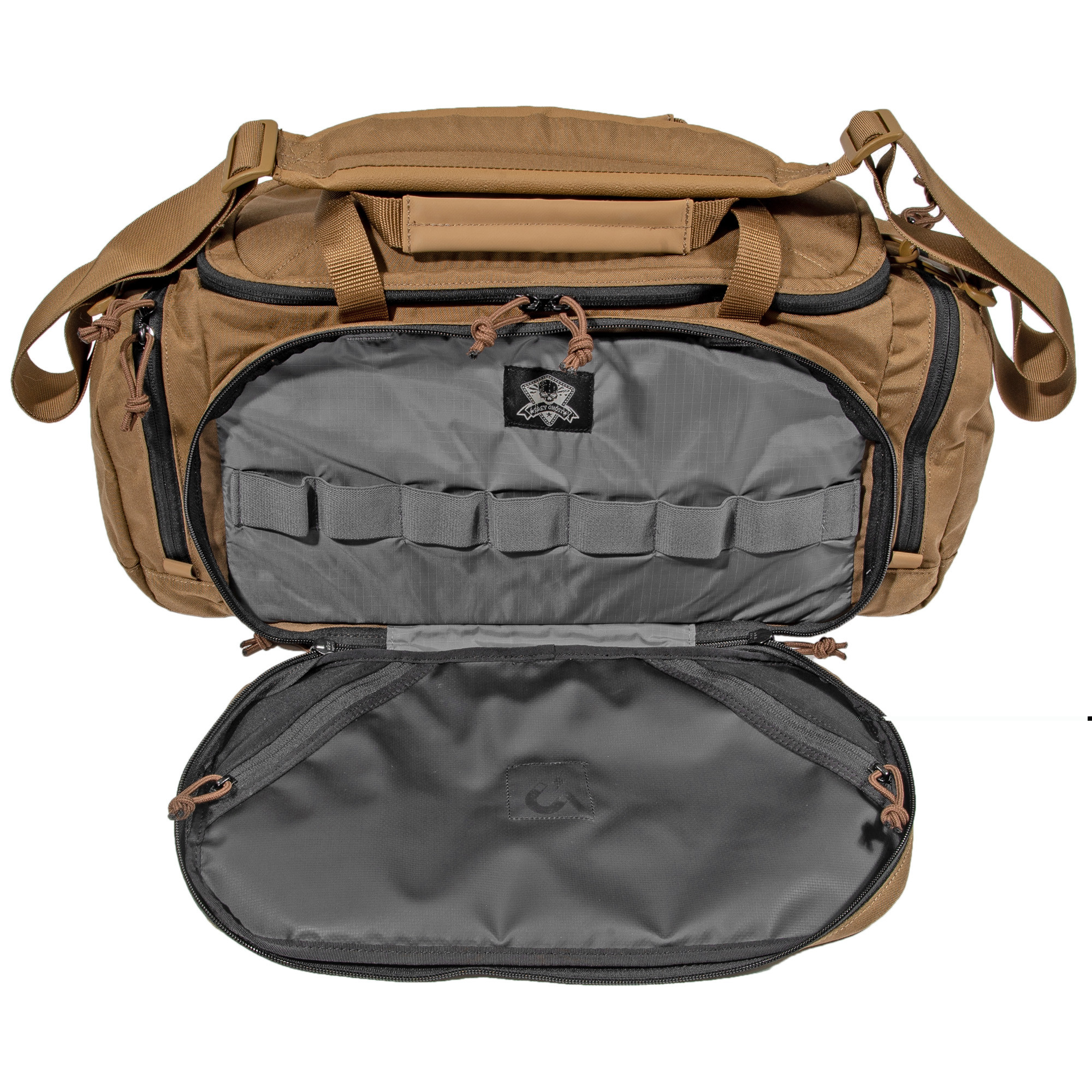 Grey Ghost Gear Range Bag Coyote Brown 500D Cordura Nylon 60200-14