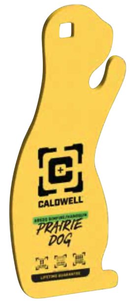 Caldwell Cald 4002313 Ar500 1/4" Rimfire/hg Prairie Dog Tgt