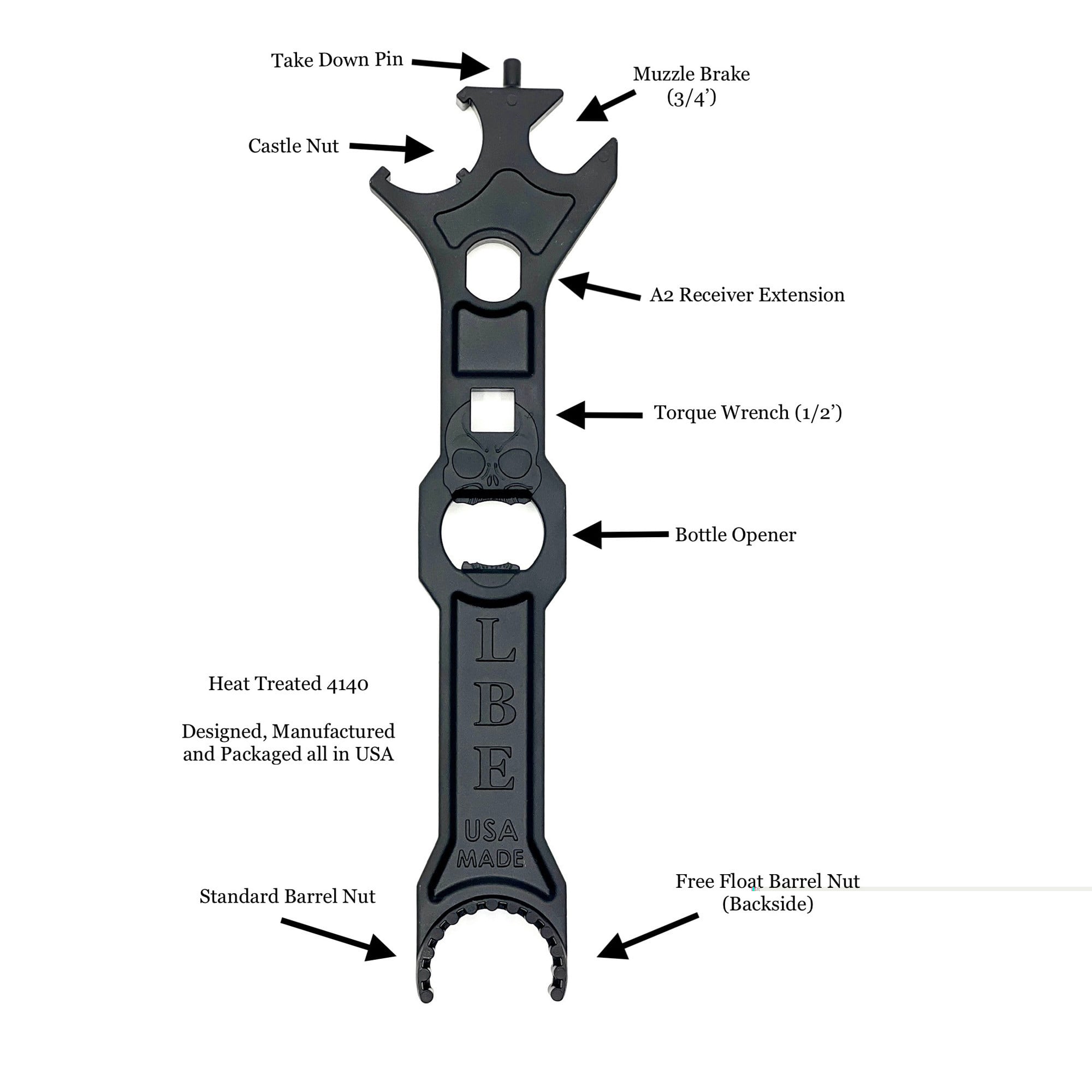 Lbe Unlimited Lbe Armtl Ar15 Armorers Tool