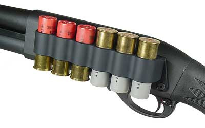 Mesa Tactical 6-Shell Side Saddle 12ga Reliable On-gun Shotshell Carriers 90210
