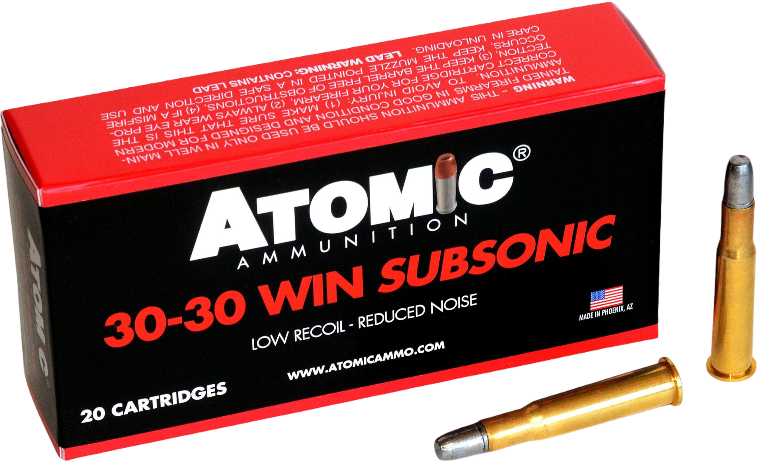 Atomic Atomic 00410 3030 165 Subsonic Low Recoil 50/10