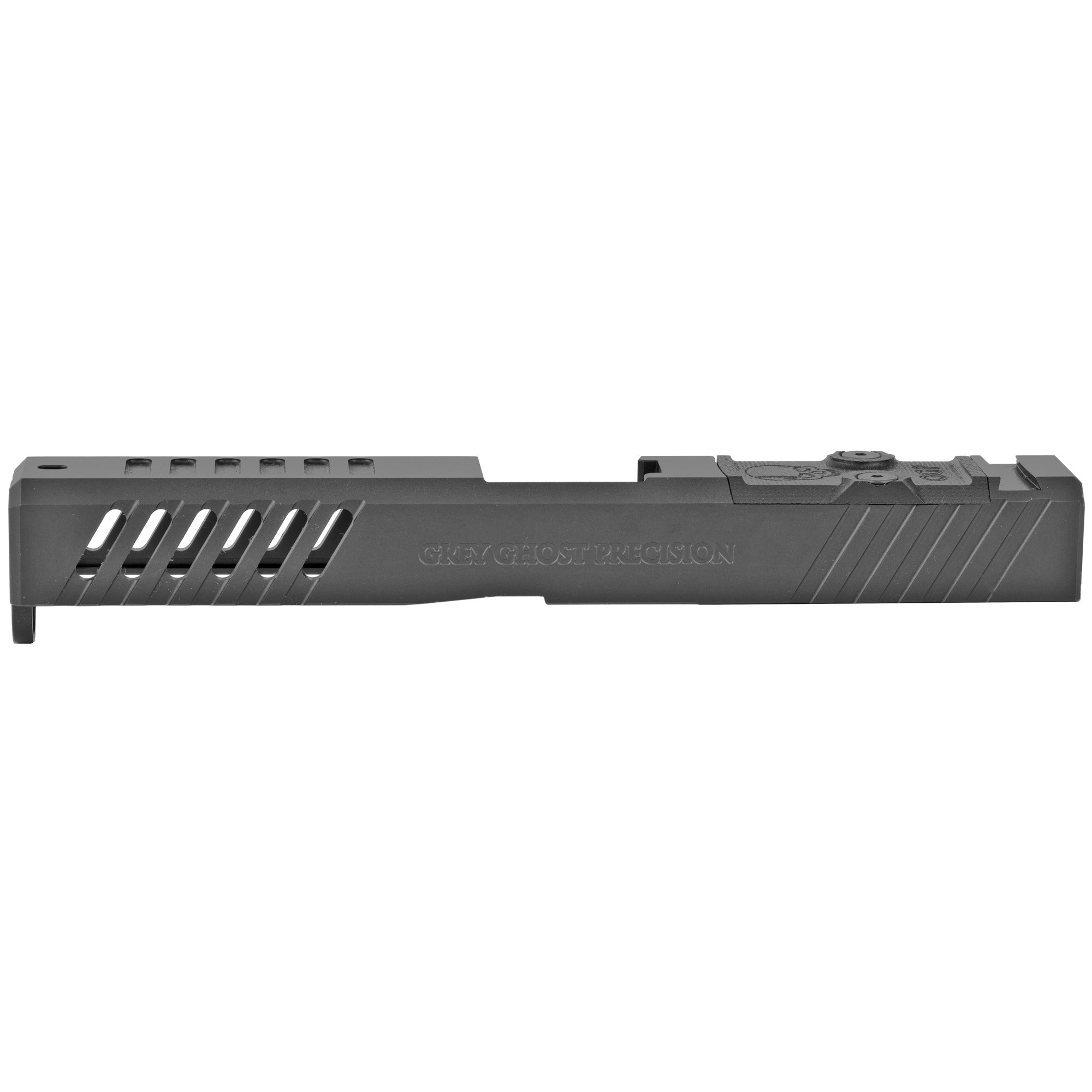 Grey Ghost Precision Stripped Slide Slide Black GGP-17-3-RMR Nitride