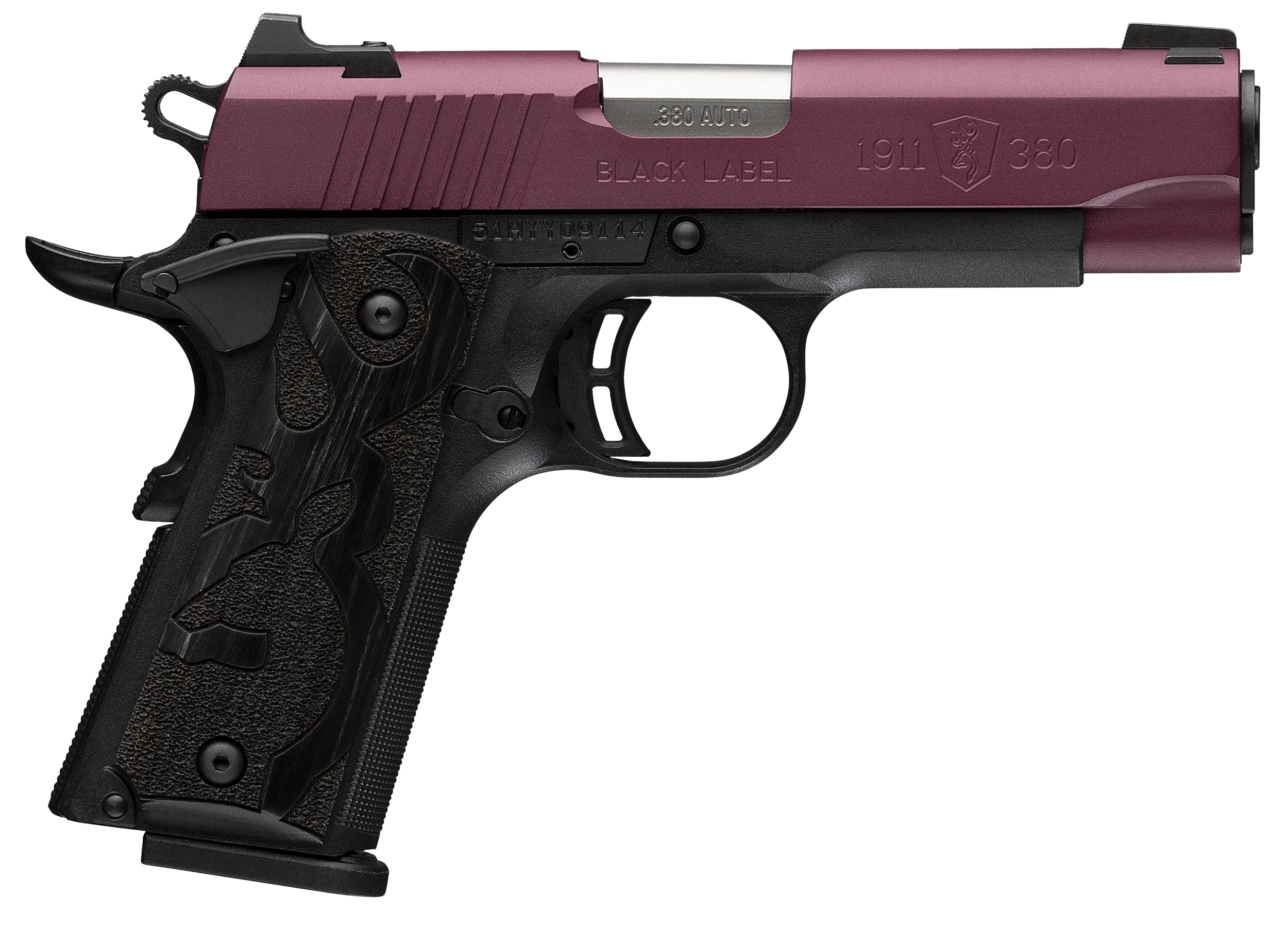 Browning 1911-380 Brn 051995492 1911-380 Bl Cmp 3dt 380 3.63 Bchry