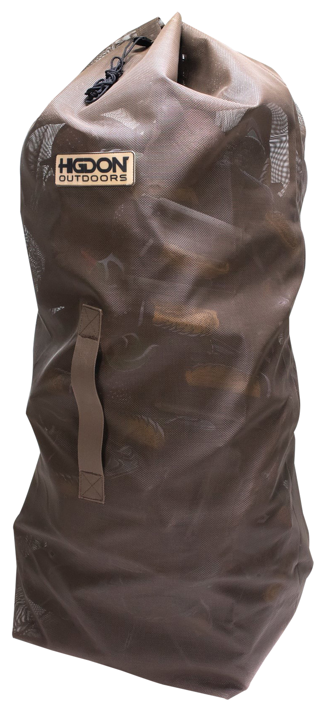 Higdon Outdoors 37179 Decoy BagLarge Black PVC Coated Mesh 51" x 18" x 15" Holds up to 56 Standard Decoys