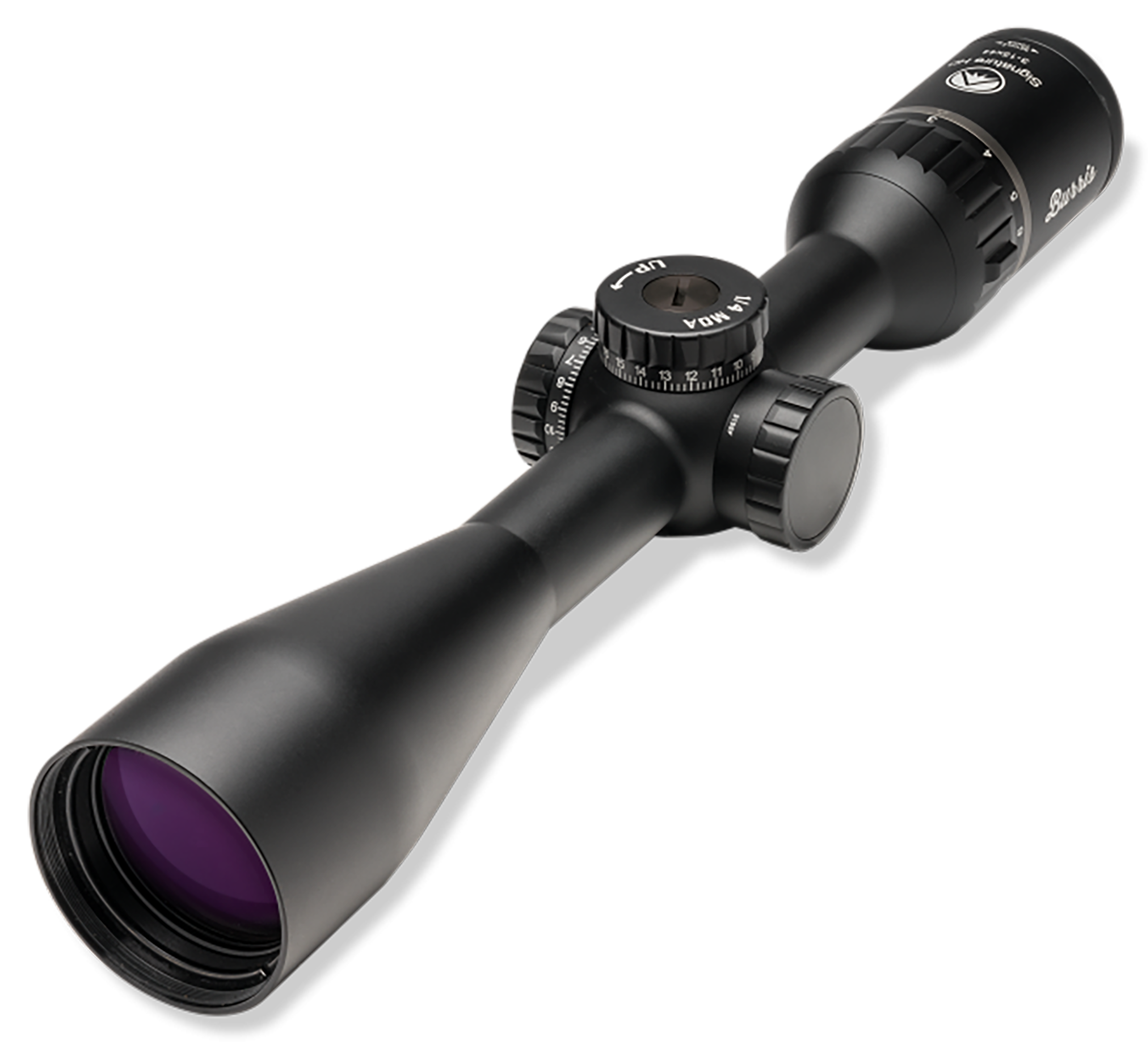 Burris 3-15x44 Signature HD Rifle Scope Matte, Illuminated E3 MOA, Side Focus