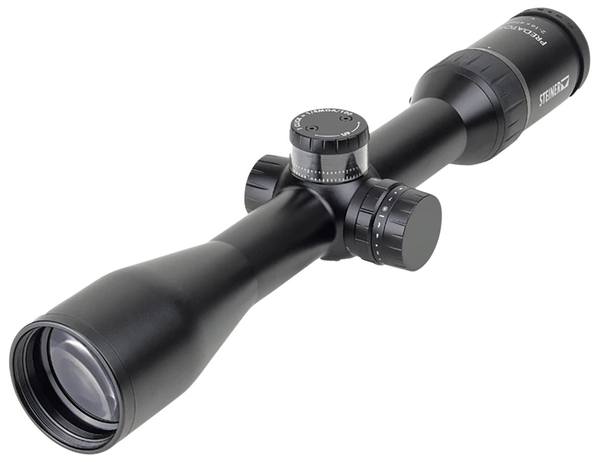 Steiner 3002 Predator Black 2-16x42mm 30mm Tube Illuminated E3 Ballistic Reticle Second Focal Plane