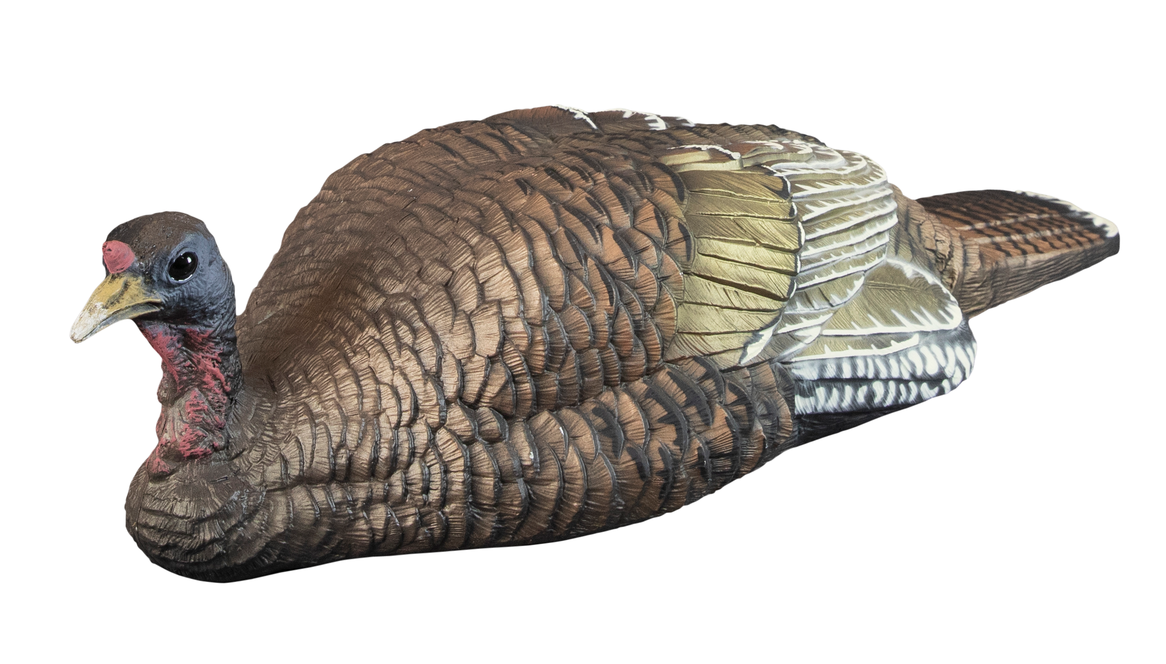 Higdon Outdoors 63133 Hard Body Laydown Hen Turkey Hen Species Multi Color