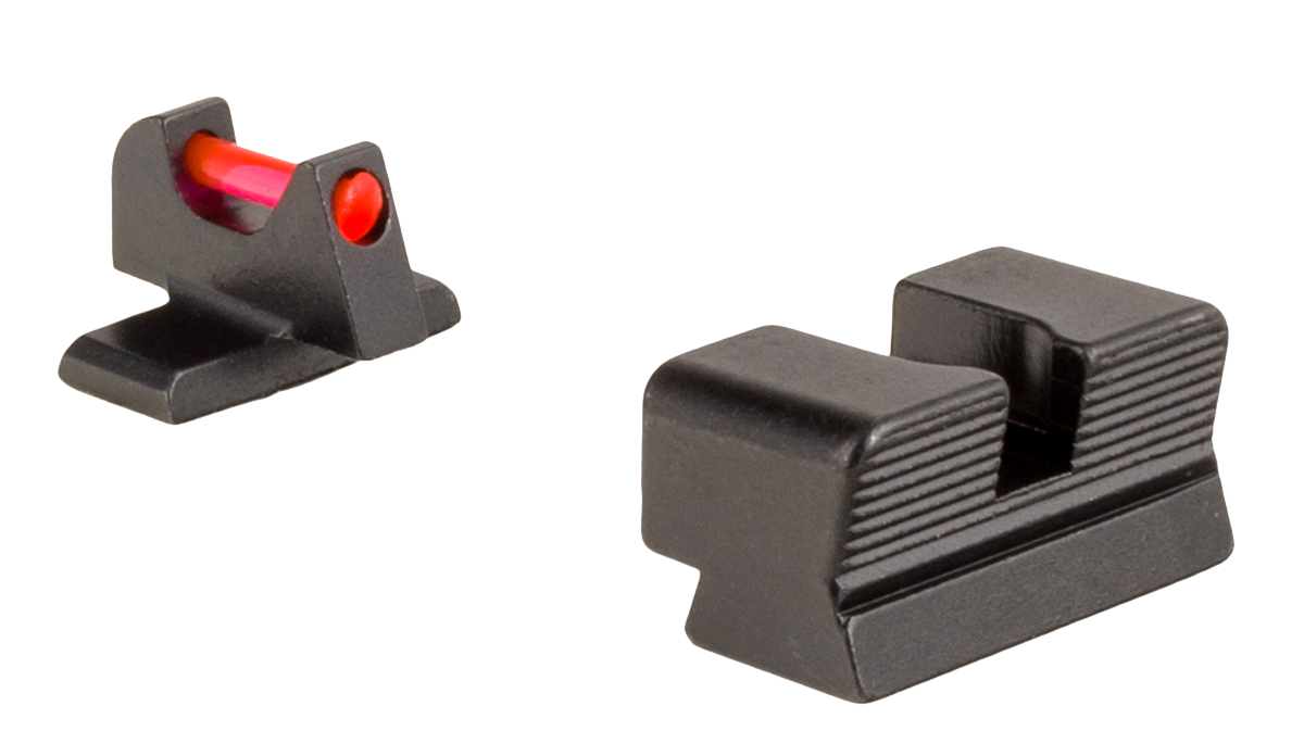 Trijicon Fiber Sight Set Sig P225, P226, P228, P229, P239, P320 9mm Luger, 357 Sig Fiber Optic Red, Green