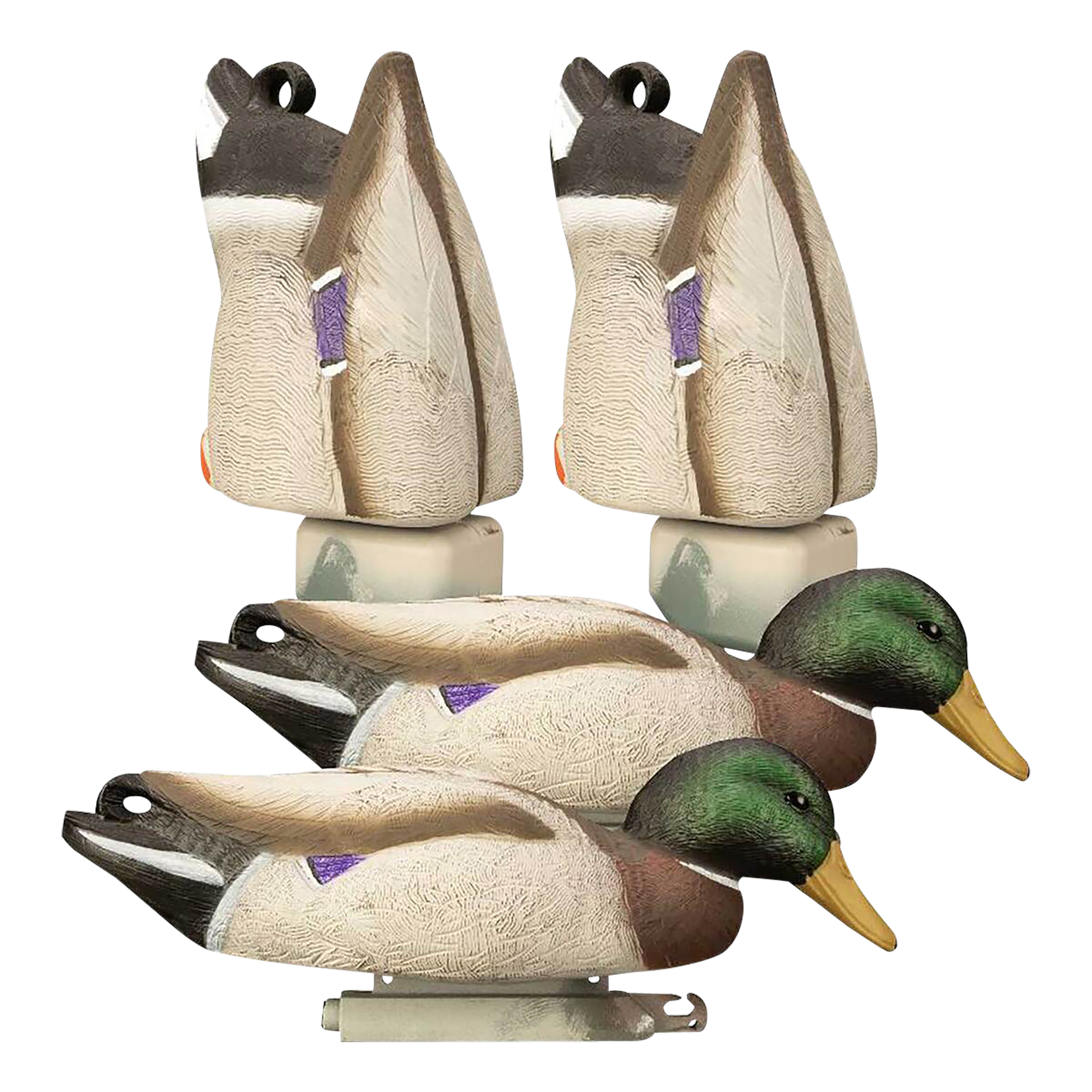 Higdon Outdoors 17023 Magnum Feeder Mallards Species Multi Color 4 Pack