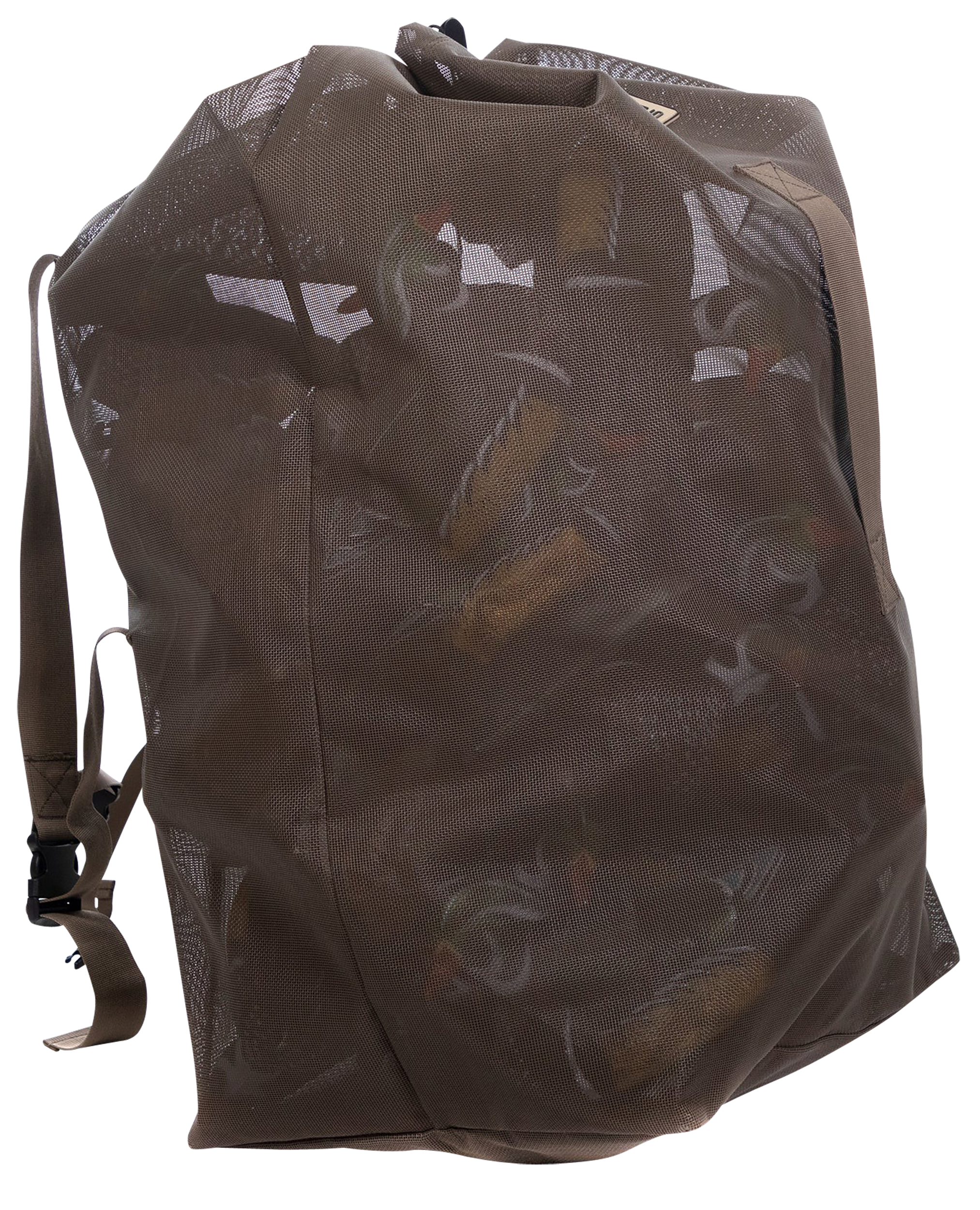 Higdon Outdoors 37177 Decoy BagSmall Black PVC Coated Mesh 39" x 18" x 15" Holds up to 36 Standard Decoys