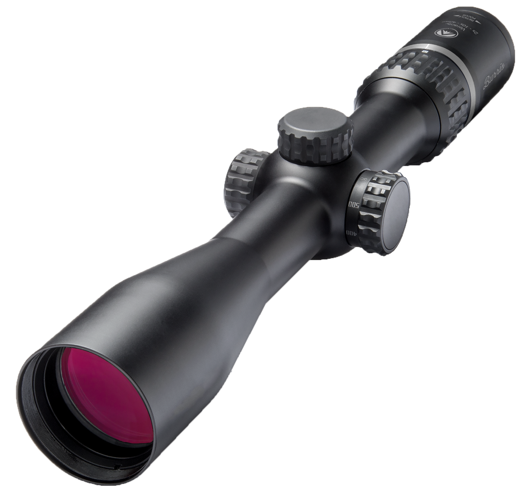 Burris 2-10x42 Veracity 30mm Rifle Scope Matte, Ballistic Plex E1, Side Focus, MAD System MOA, 1/p