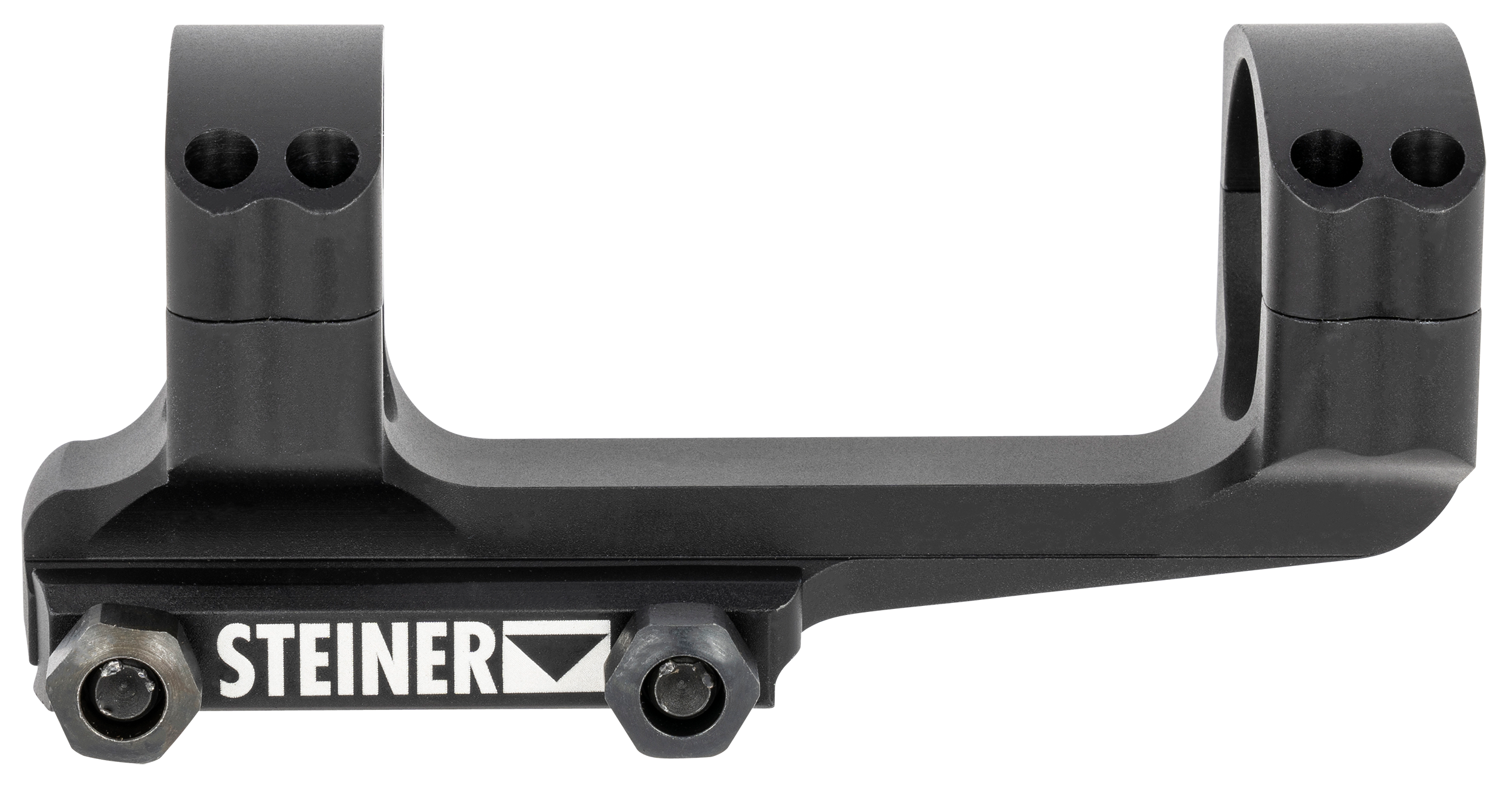 Steiner 5973 P-Series Scope Mount/Ring Combo For AR Platform Cantilever 30mm Tube Picatinny Rail Mount High Rings 36mm Mount Height Matte Black Aluminum