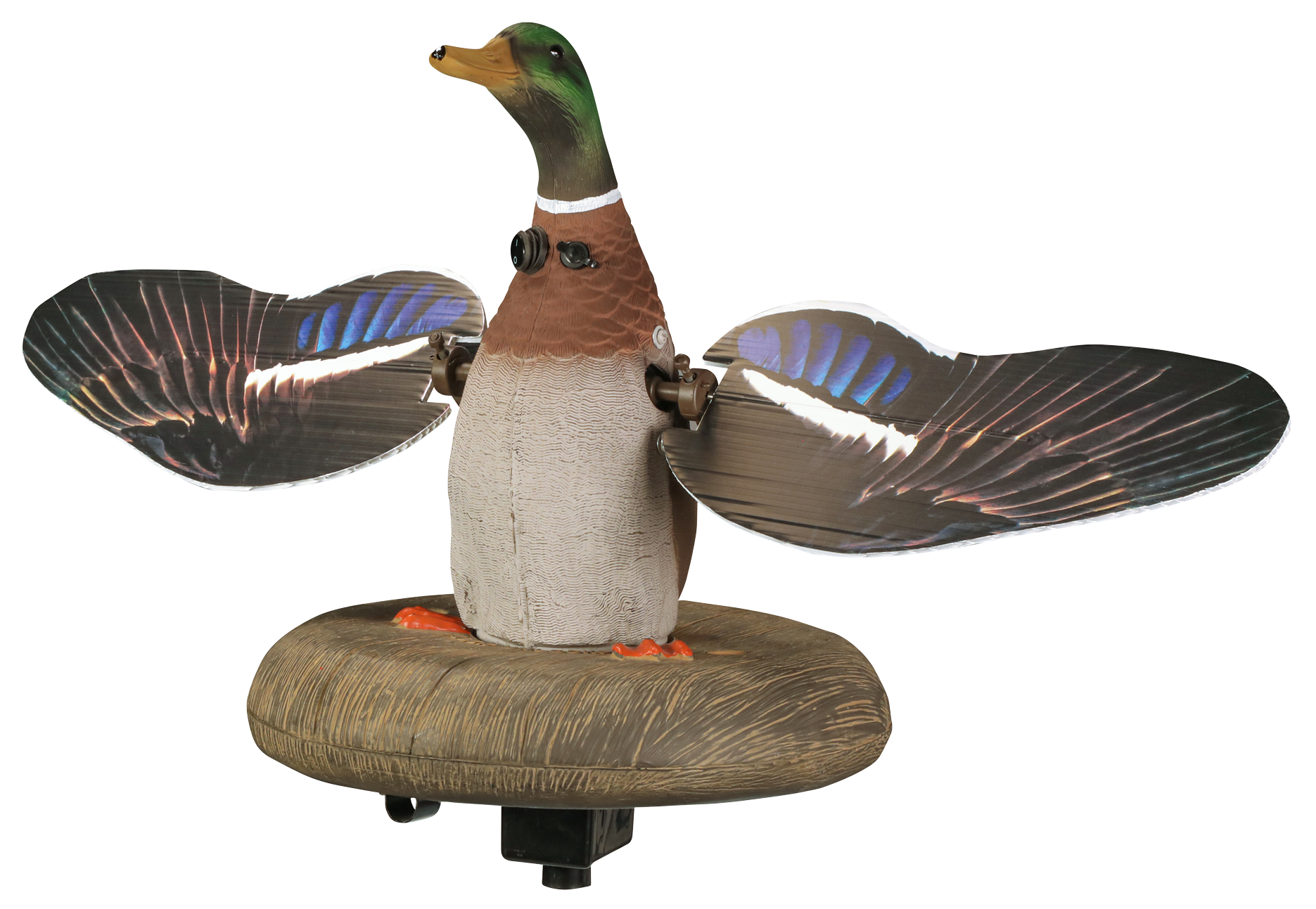 Higdon Outdoors 53072 XS Floating FlasherMallard Drake Species Multi Color