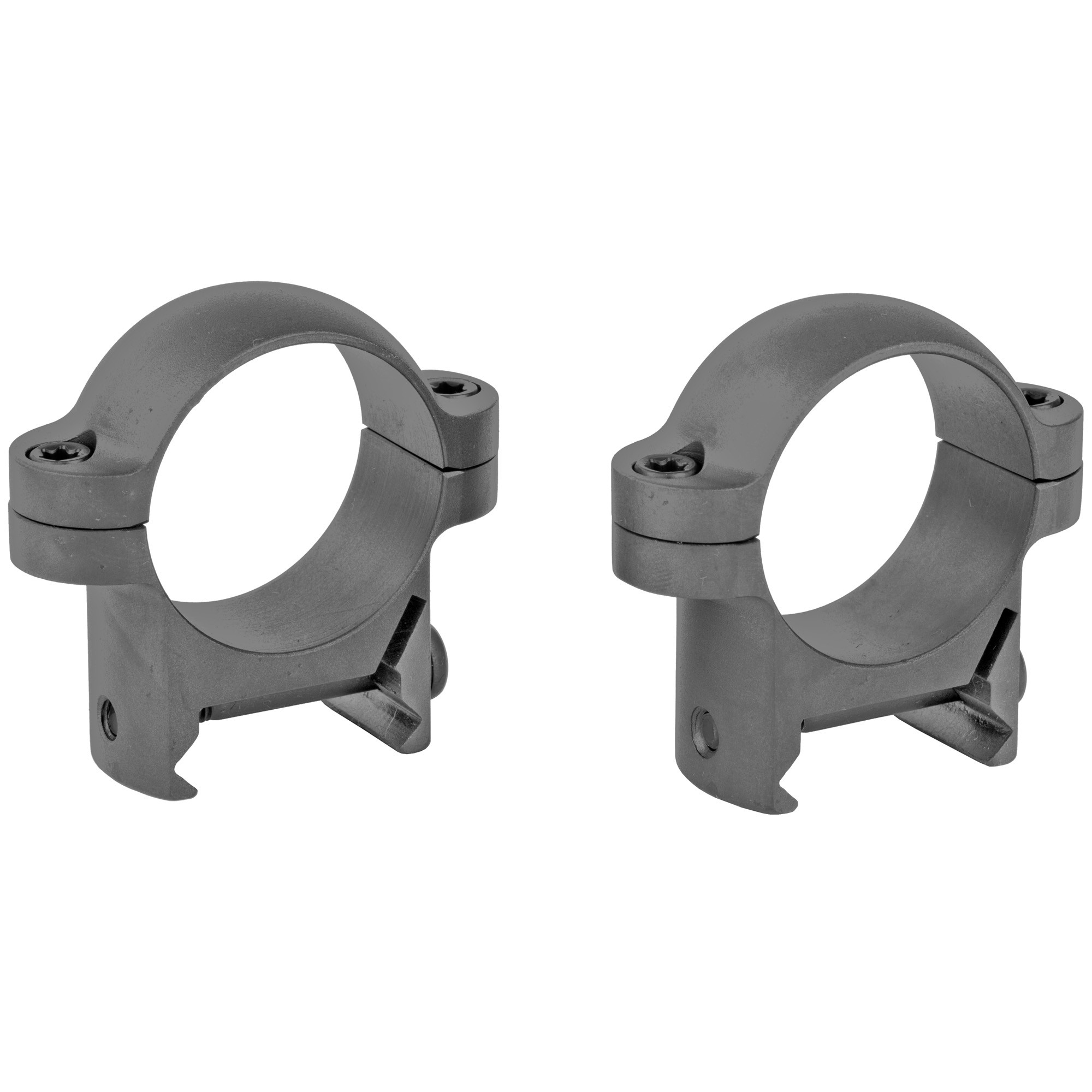 Burris 420083 Zee Scope Ring Set Matte Black Steel 1" Tube Low Weaver