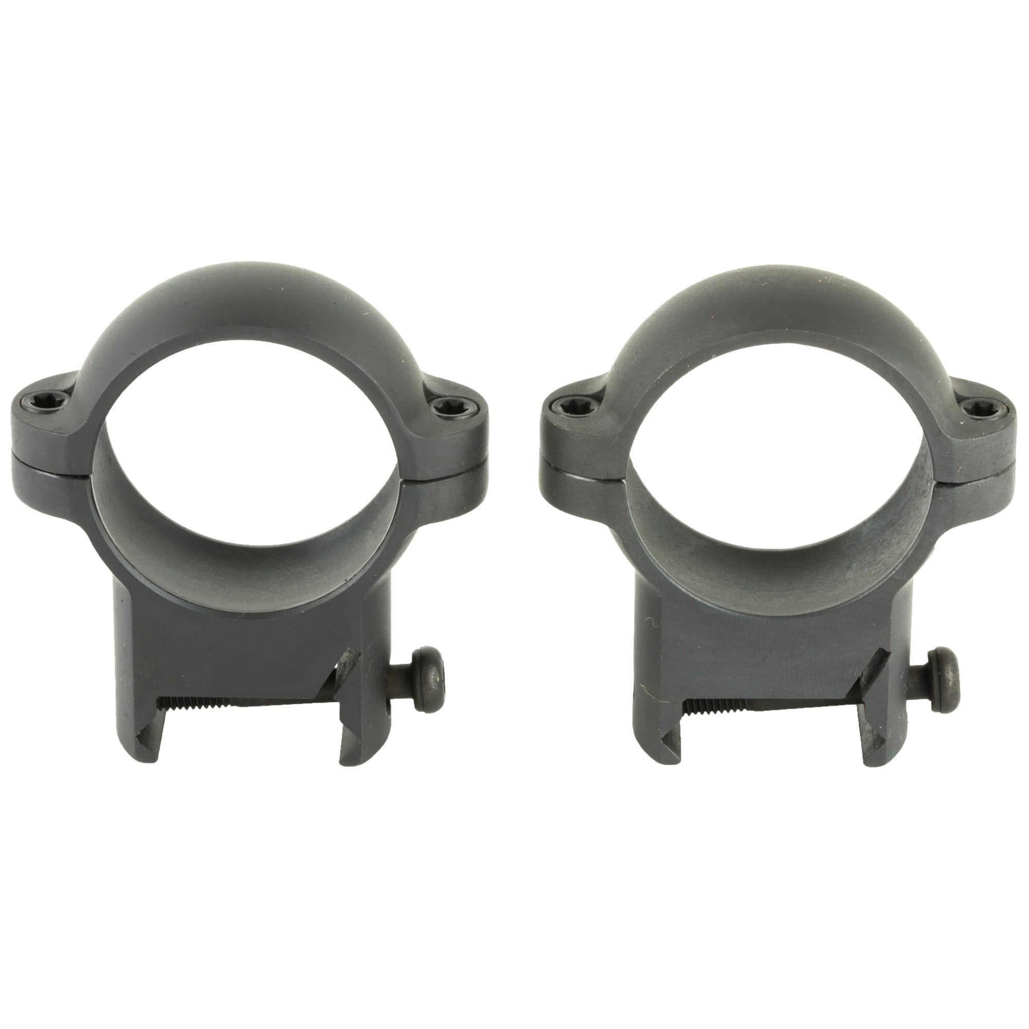 Burris 420531 Zee Signature Scope Ring Set Matte Black Steel 1" Tube High Weaver
