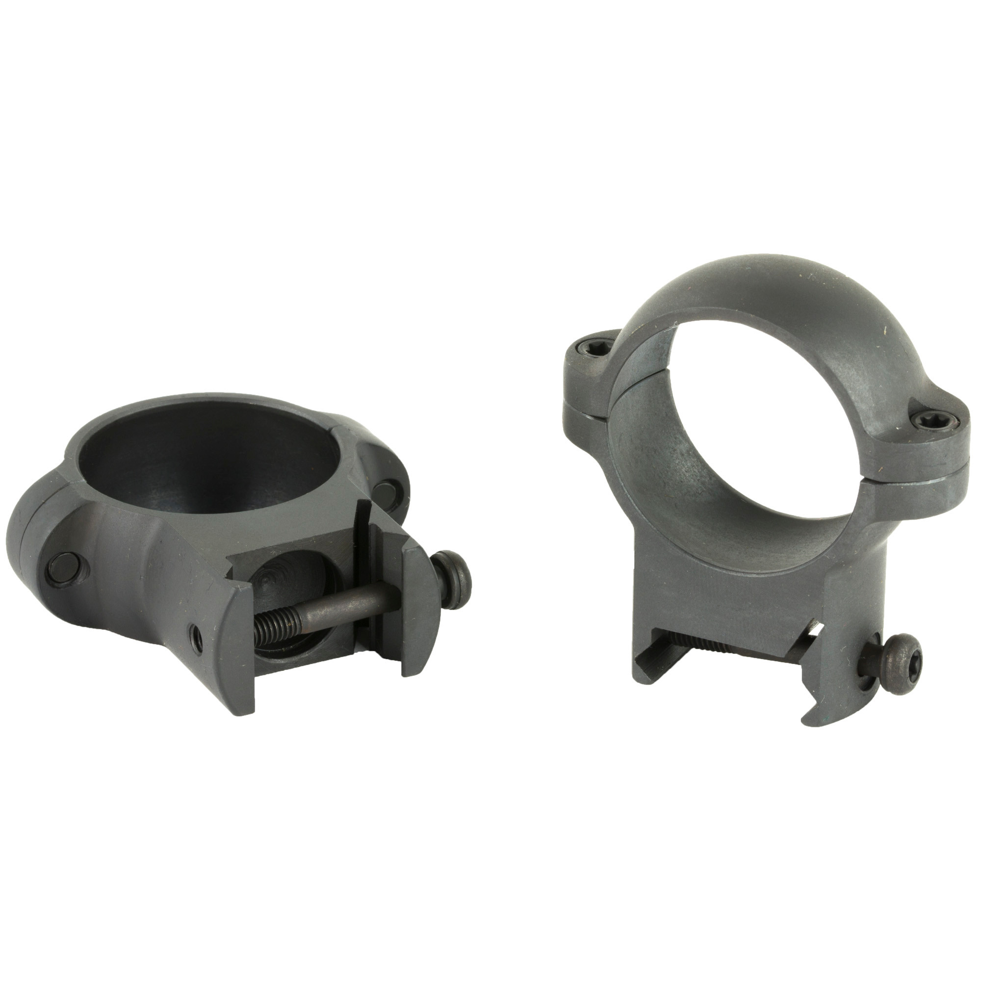 Burris 420531 Zee Signature Scope Ring Set Matte Black Steel 1" Tube High Weaver
